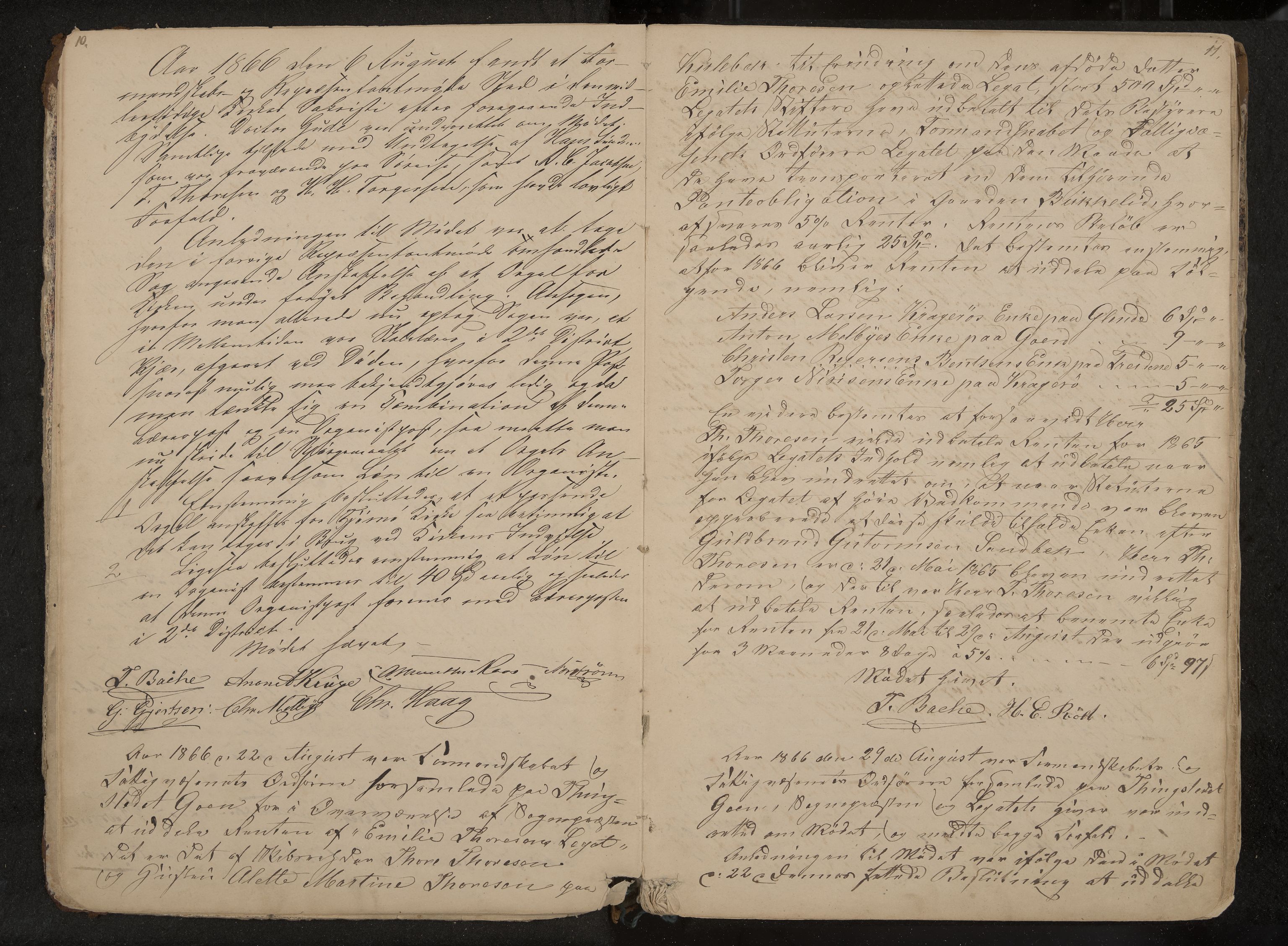 Tjøme formannskap og sentraladministrasjon, IKAK/0723021-1/A/L0002: Møtebok, 1865-1886, p. 10-11