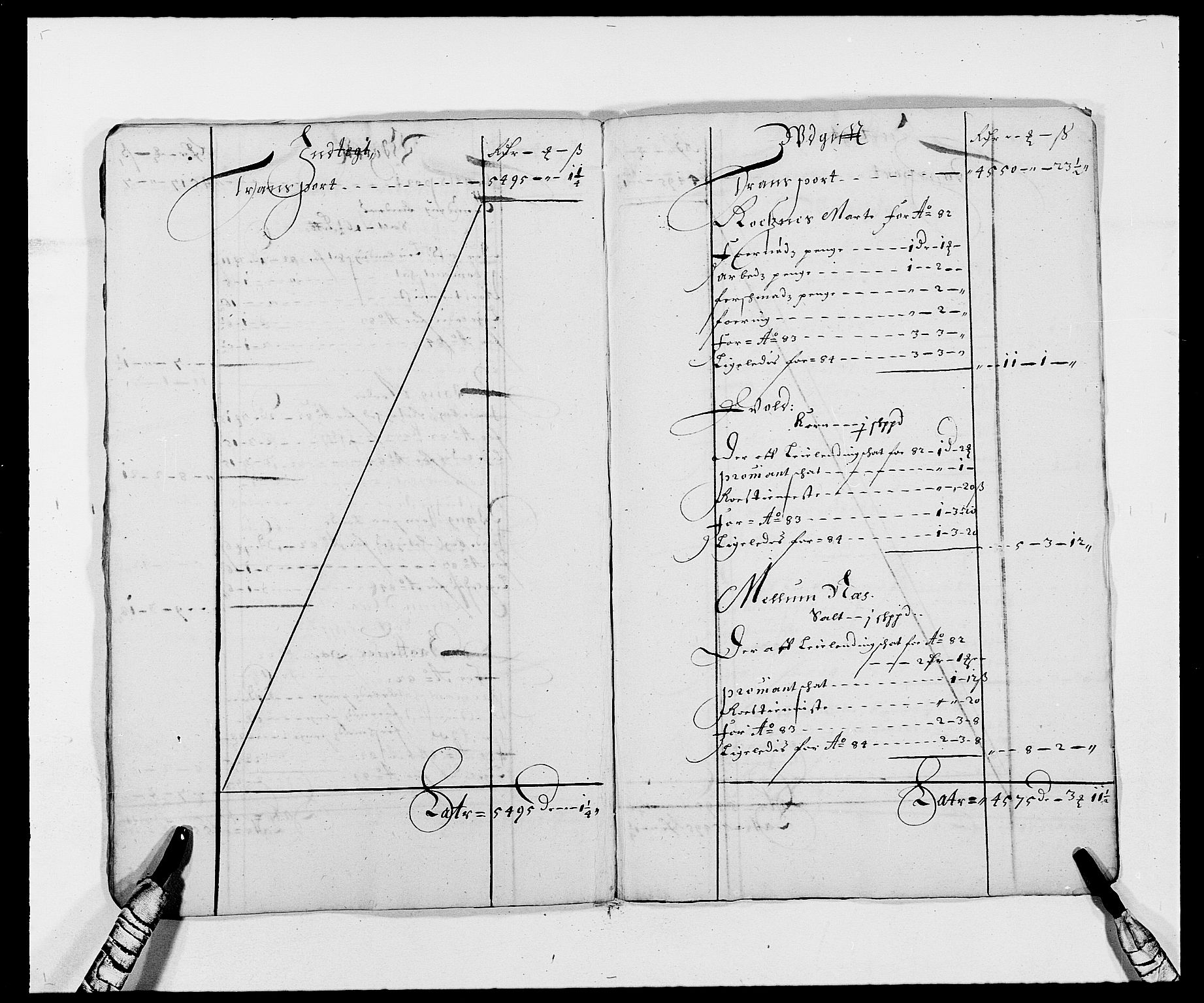 Rentekammeret inntil 1814, Reviderte regnskaper, Fogderegnskap, AV/RA-EA-4092/R02/L0103: Fogderegnskap Moss og Verne kloster, 1682-1684, p. 456