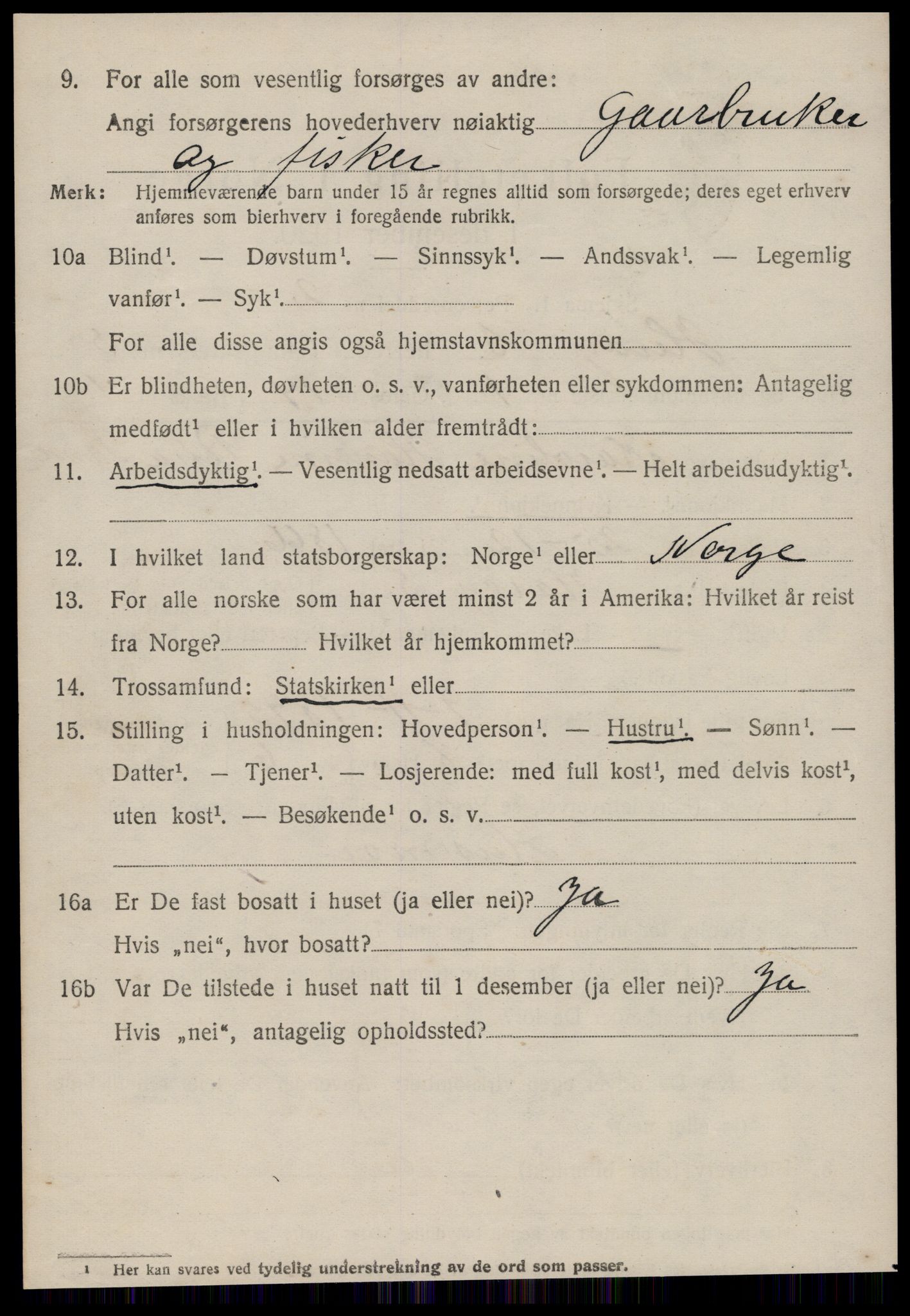 SAT, 1920 census for Herøy (MR), 1920, p. 3366