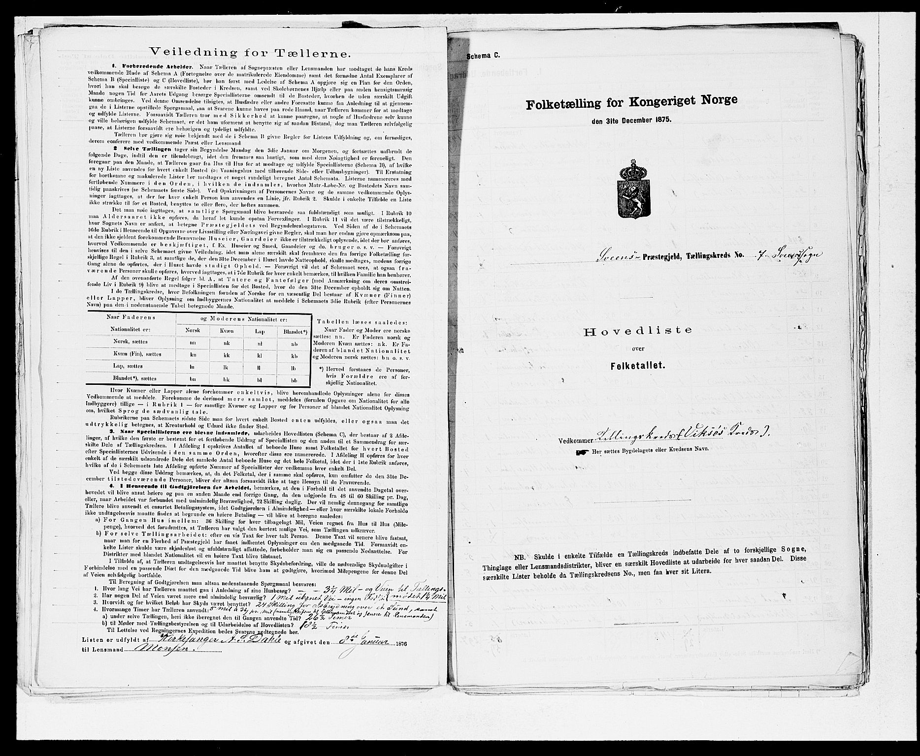 SAB, 1875 census for 1216P Sveio, 1875, p. 16