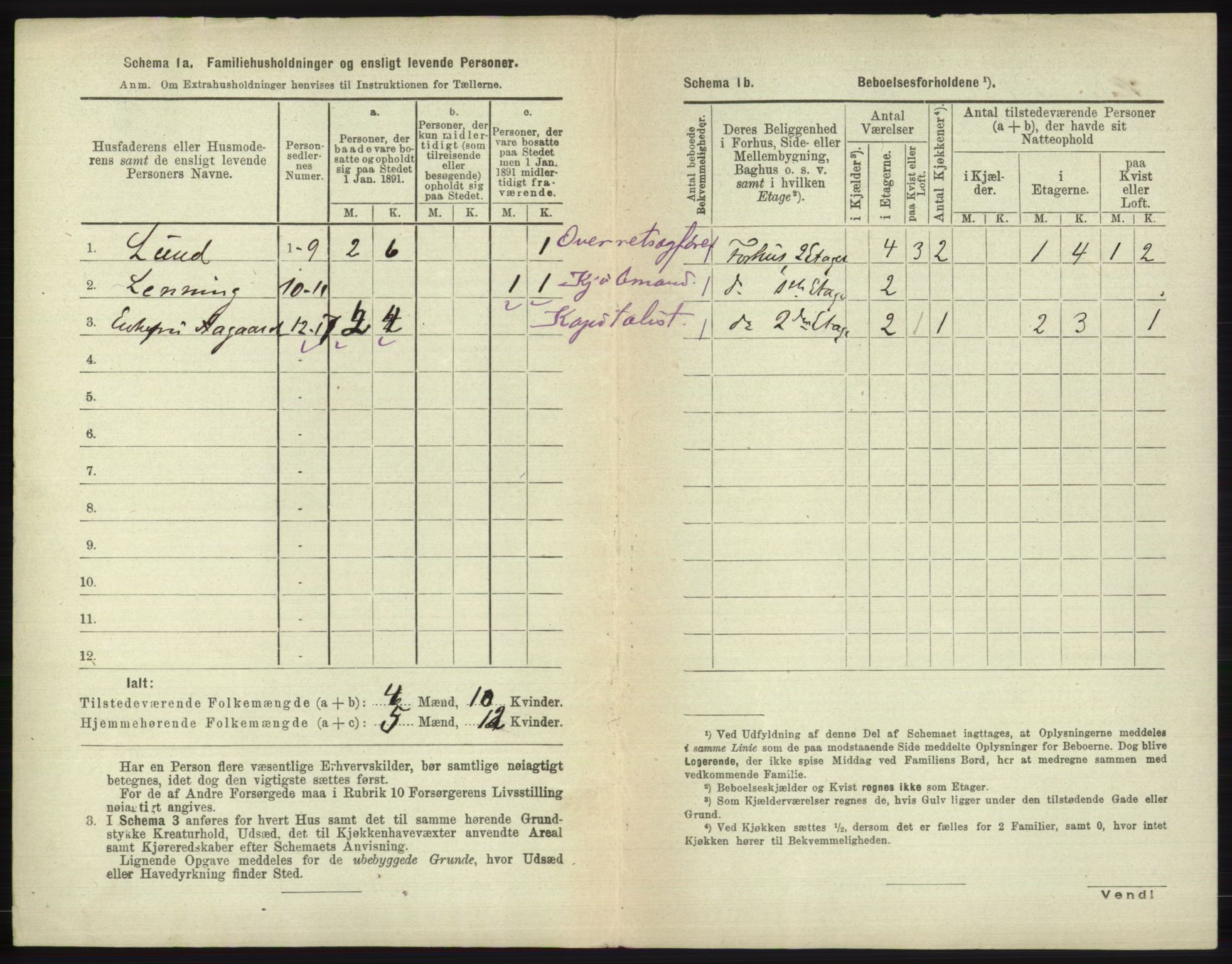 RA, 1891 census for 2001 Hammerfest, 1891, p. 1353