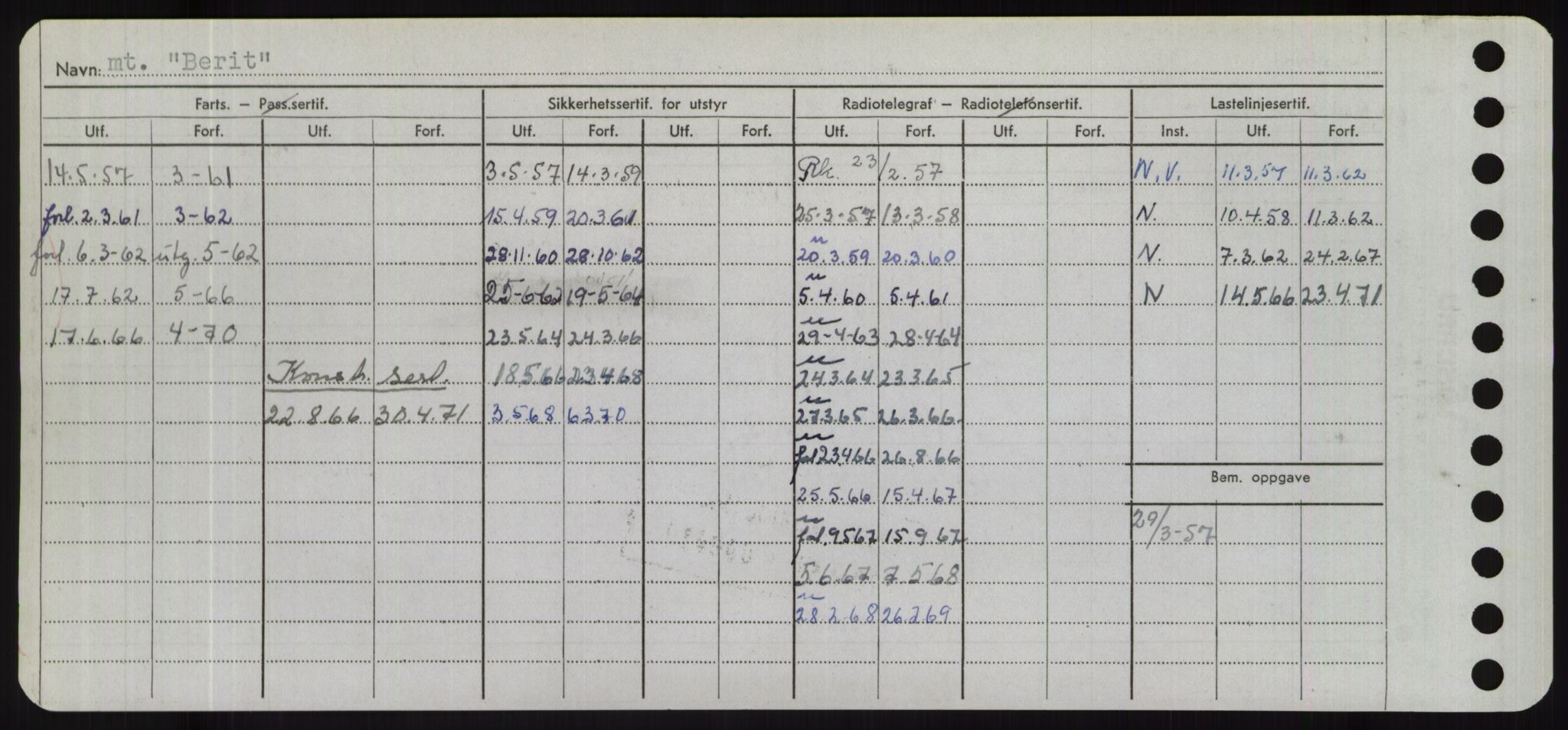 Sjøfartsdirektoratet med forløpere, Skipsmålingen, AV/RA-S-1627/H/Hd/L0003: Fartøy, B-Bev, p. 850