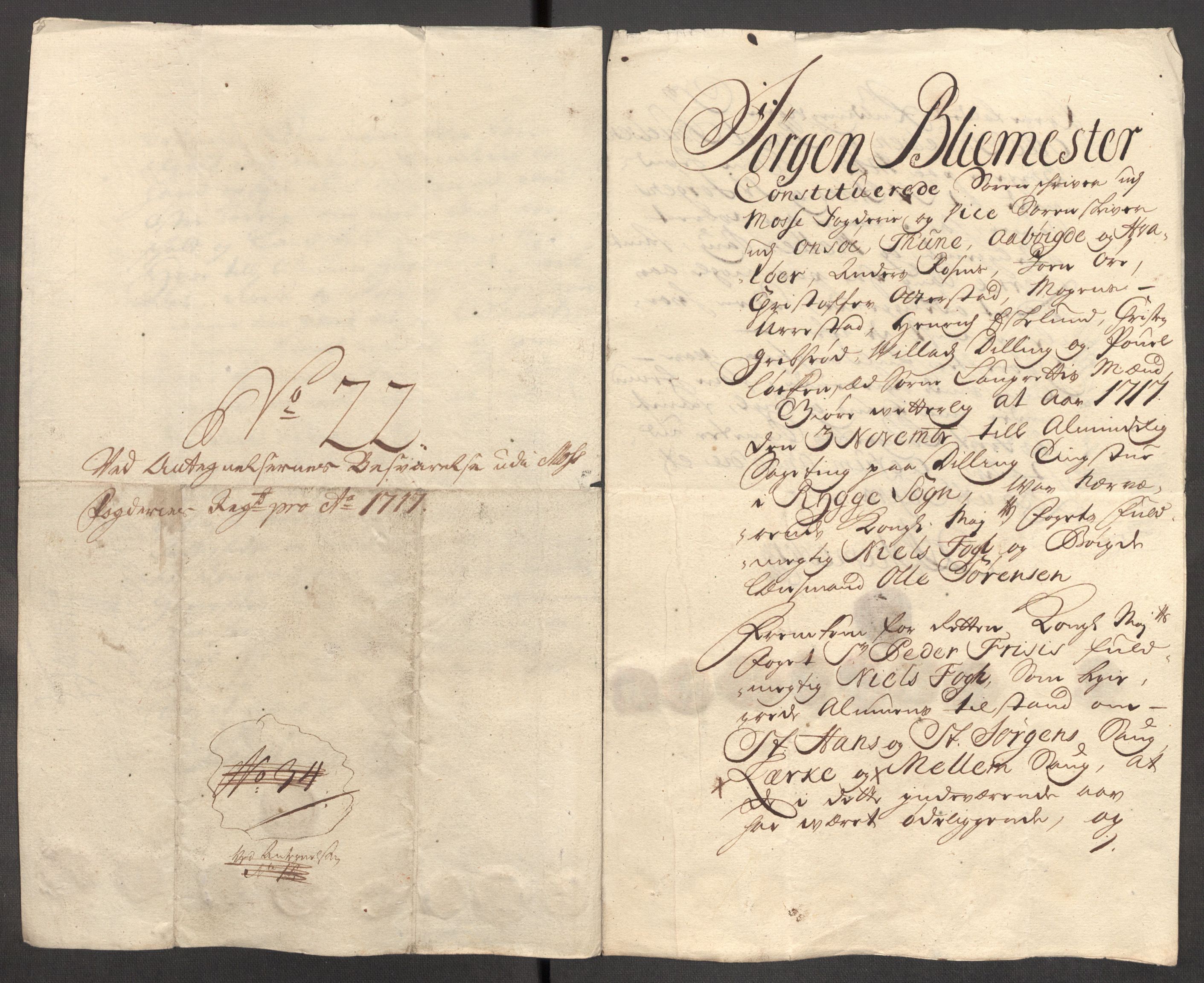 Rentekammeret inntil 1814, Reviderte regnskaper, Fogderegnskap, AV/RA-EA-4092/R04/L0142: Fogderegnskap Moss, Onsøy, Tune, Veme og Åbygge, 1717, p. 135