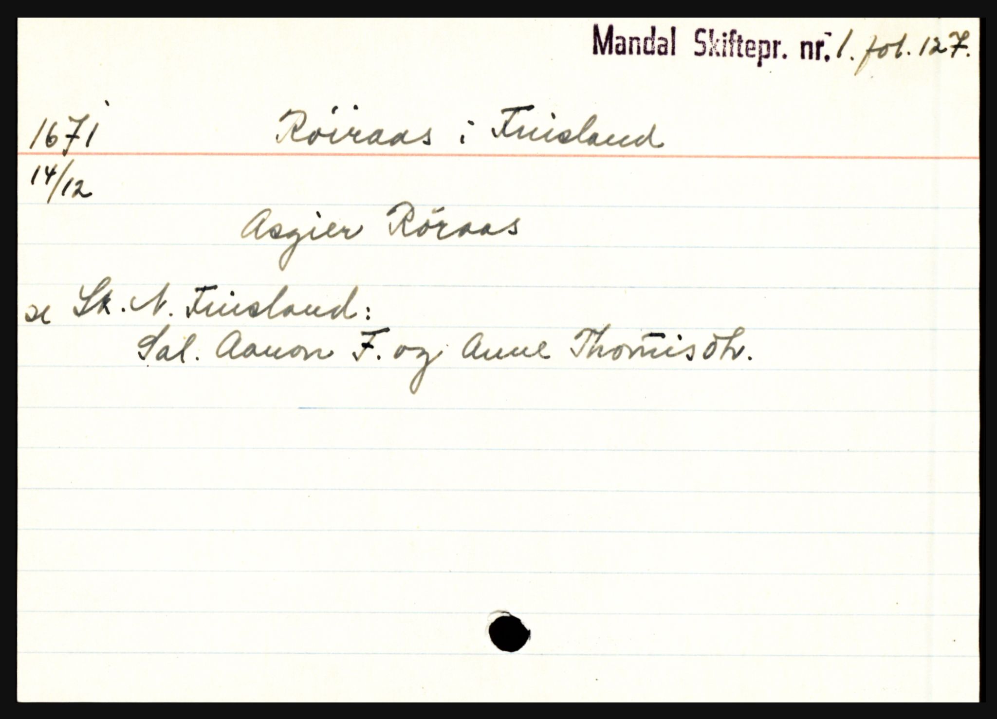 Mandal sorenskriveri, SAK/1221-0005/001/H, p. 19071