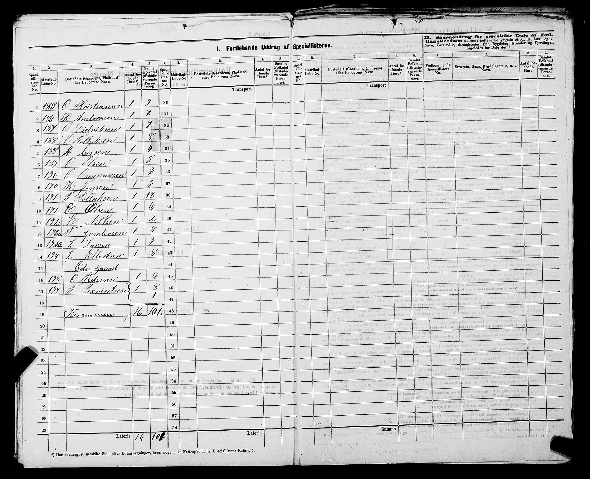 SAST, 1875 census for 1112P Lund, 1875, p. 16