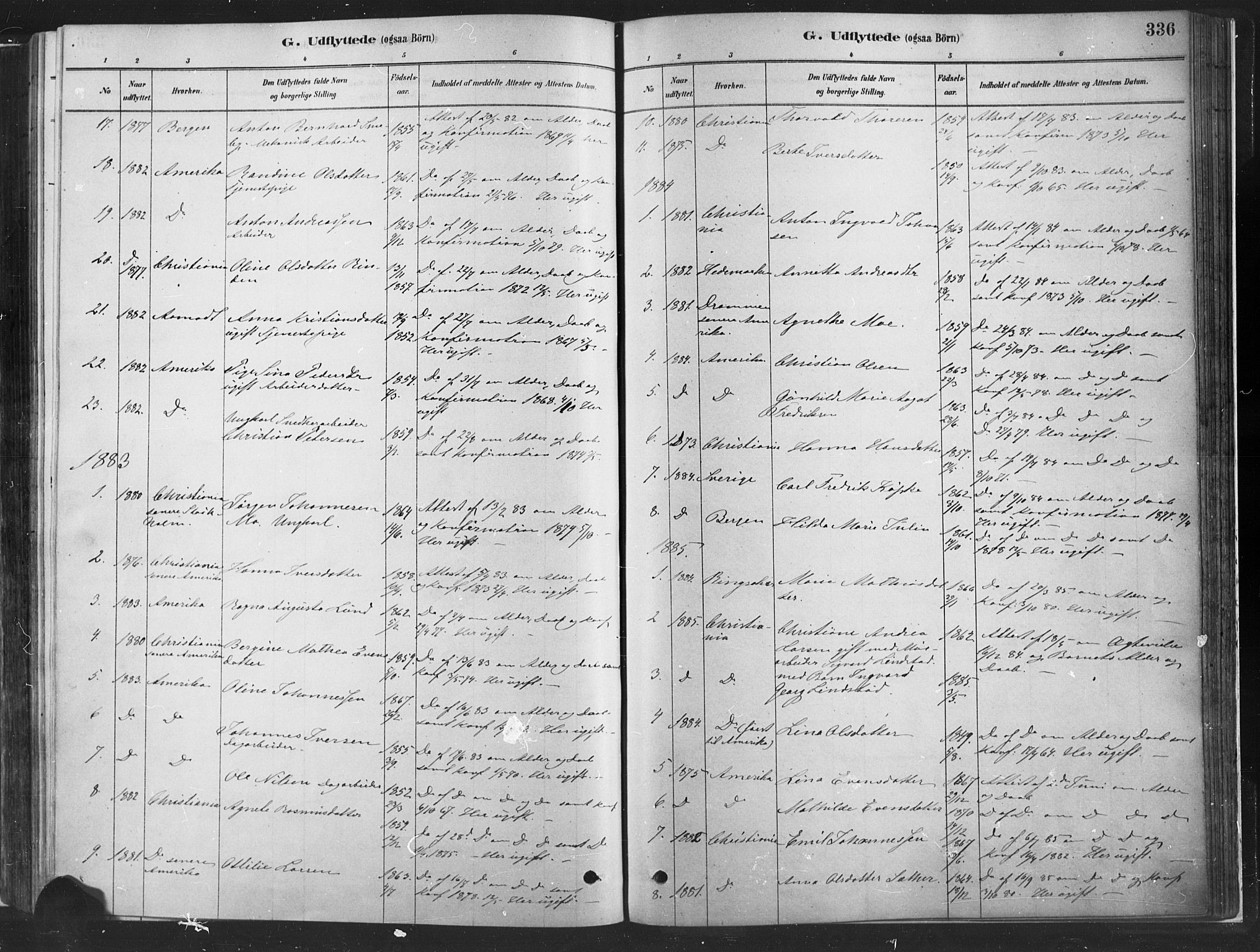 Fåberg prestekontor, AV/SAH-PREST-086/H/Ha/Haa/L0010: Parish register (official) no. 10, 1879-1900, p. 336