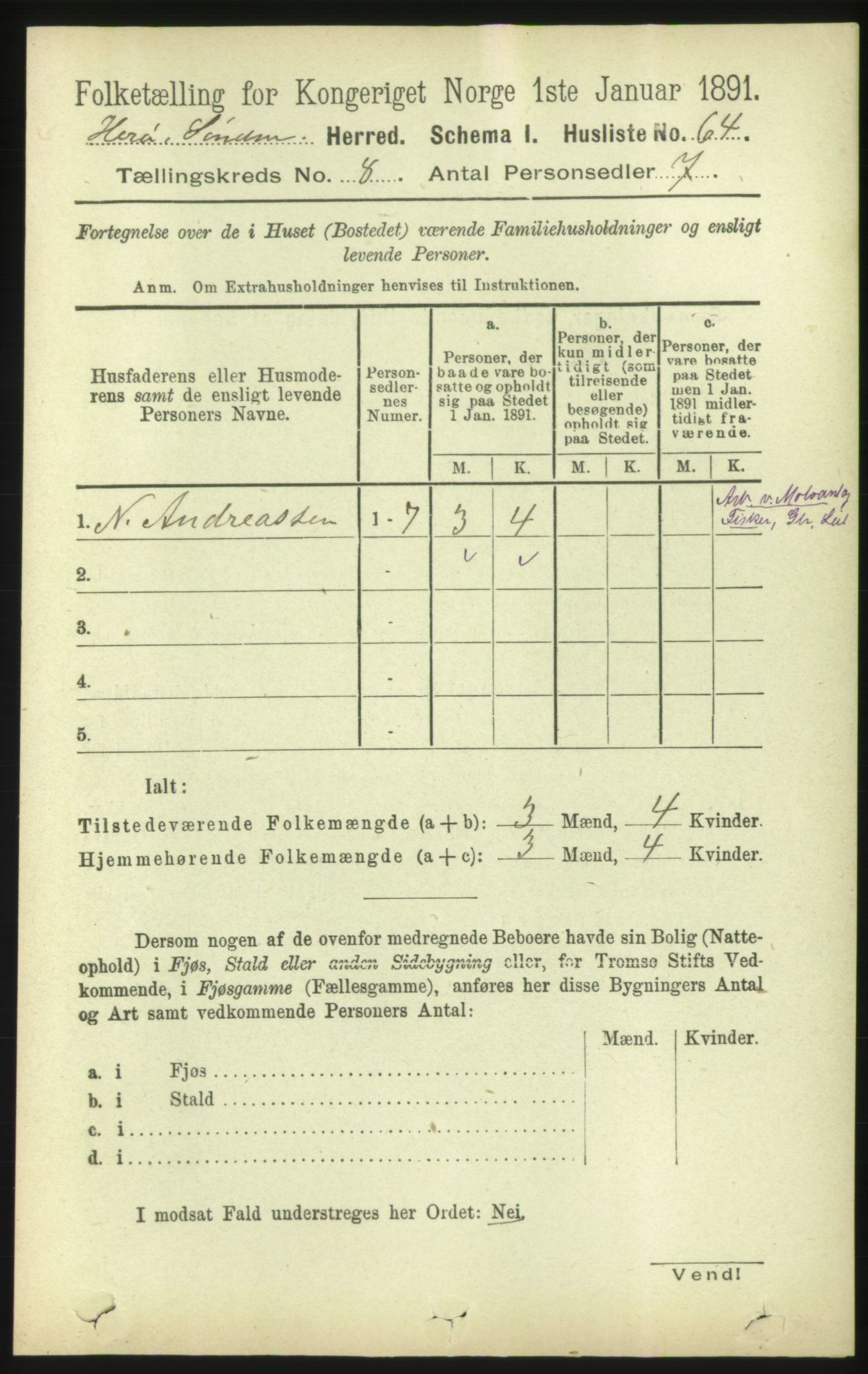 RA, 1891 census for 1515 Herøy, 1891, p. 3250