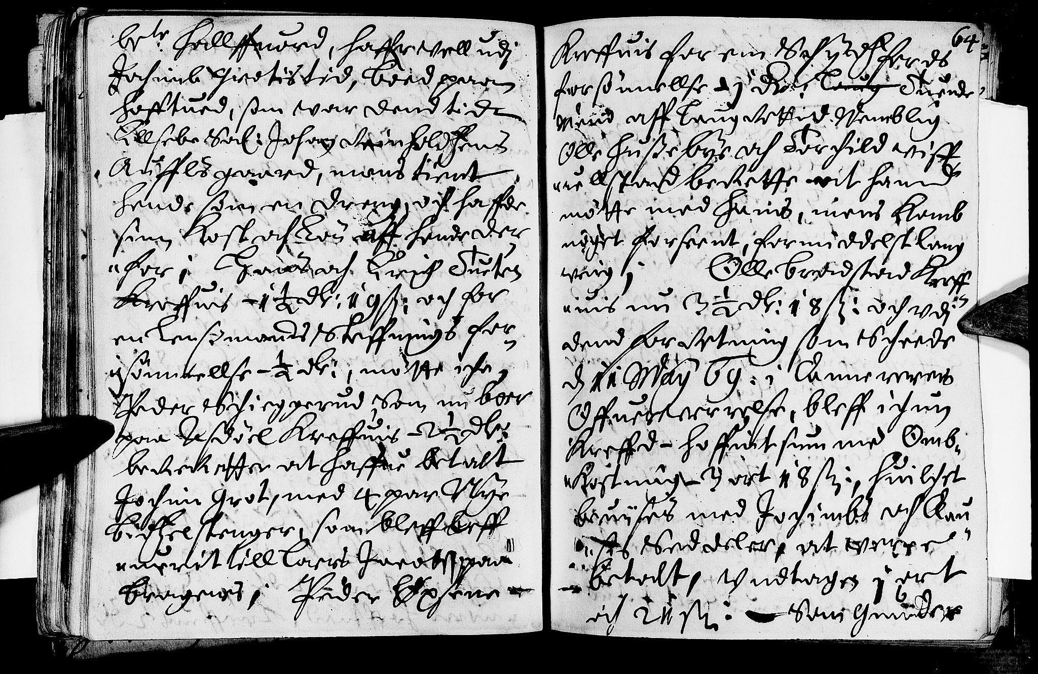 Lier, Røyken og Hurum sorenskriveri, SAKO/A-89/F/Fa/L0013: Tingbok, 1672, p. 64