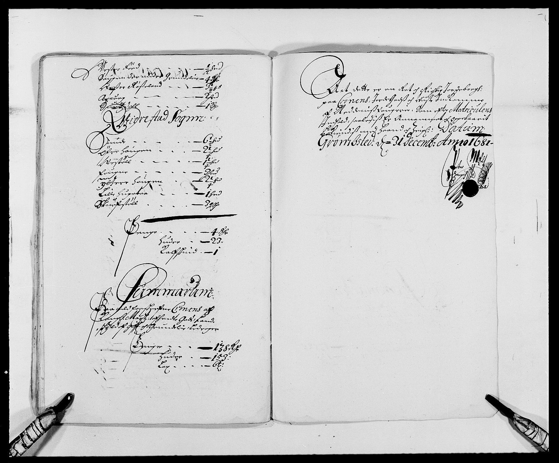 Rentekammeret inntil 1814, Reviderte regnskaper, Fogderegnskap, RA/EA-4092/R39/L2304: Fogderegnskap Nedenes, 1680-1682, p. 178