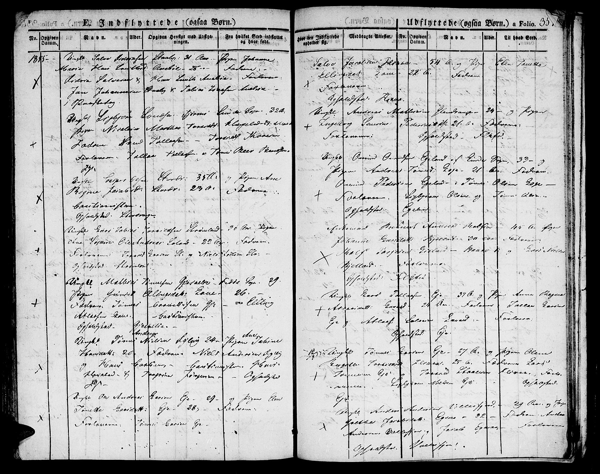 Flekkefjord sokneprestkontor, SAK/1111-0012/F/Fb/Fbc/L0004: Parish register (copy) no. B 4, 1827-1846, p. 357