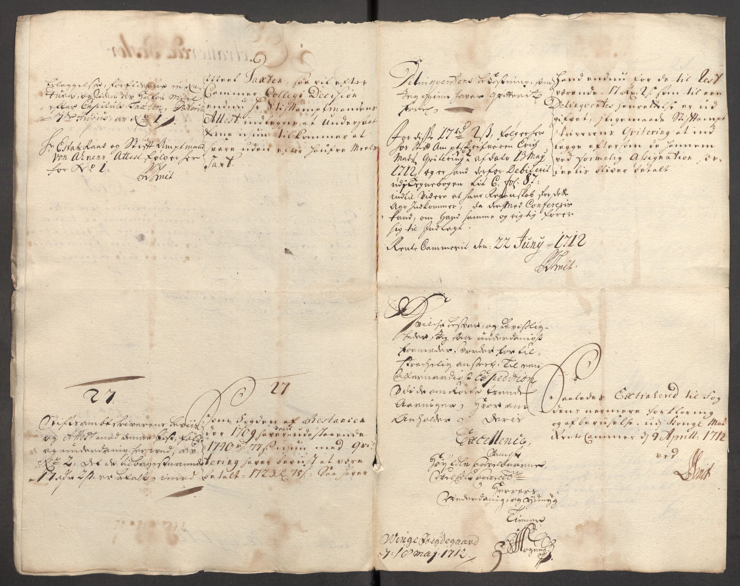 Rentekammeret inntil 1814, Reviderte regnskaper, Fogderegnskap, RA/EA-4092/R62/L4199: Fogderegnskap Stjørdal og Verdal, 1709, p. 337