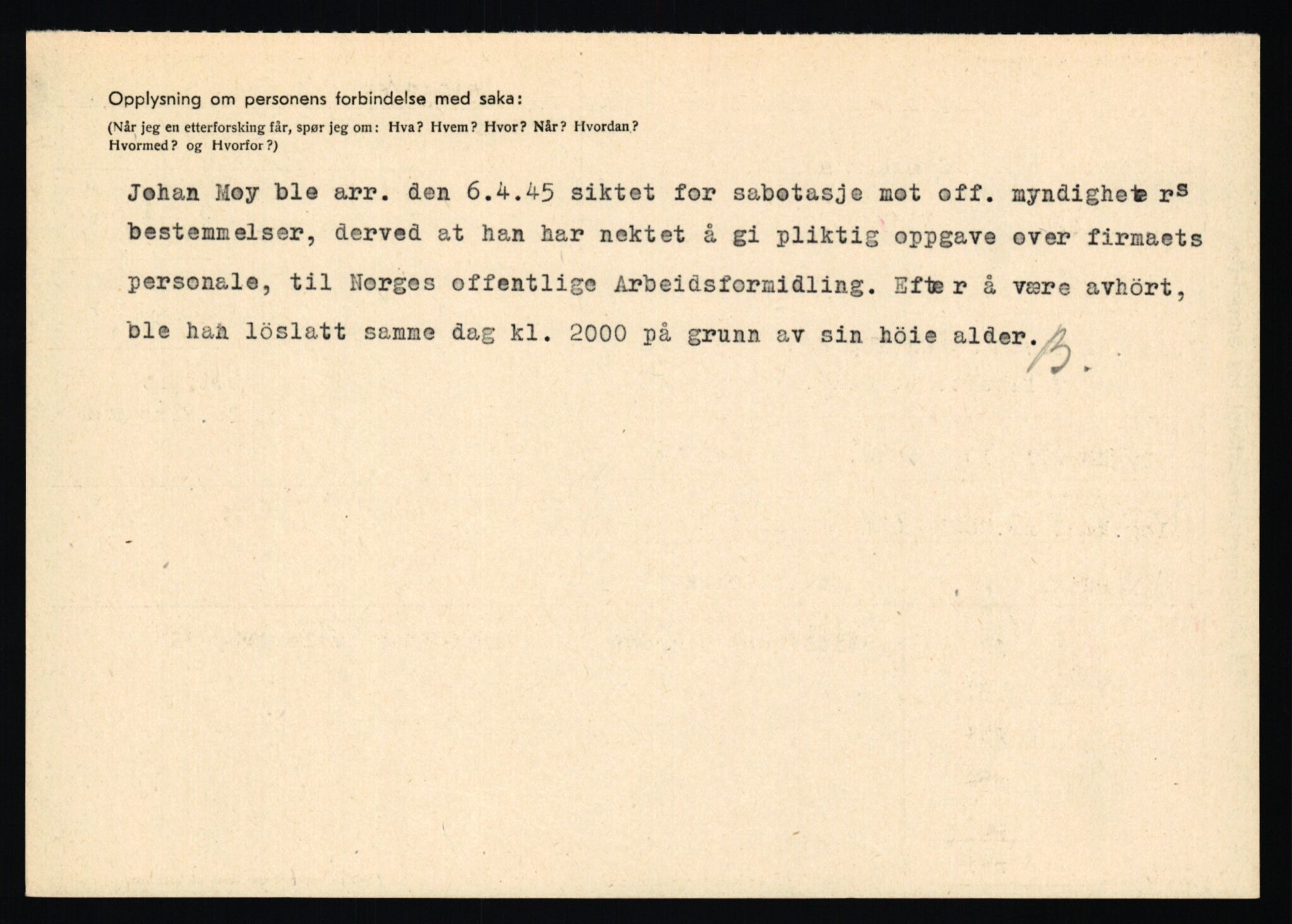 Statspolitiet - Hovedkontoret / Osloavdelingen, AV/RA-S-1329/C/Ca/L0011: Molberg - Nøstvold, 1943-1945, p. 362