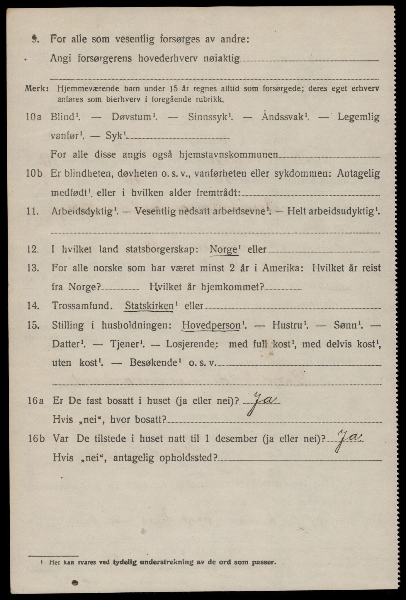 SAKO, 1920 census for Kviteseid, 1920, p. 8064