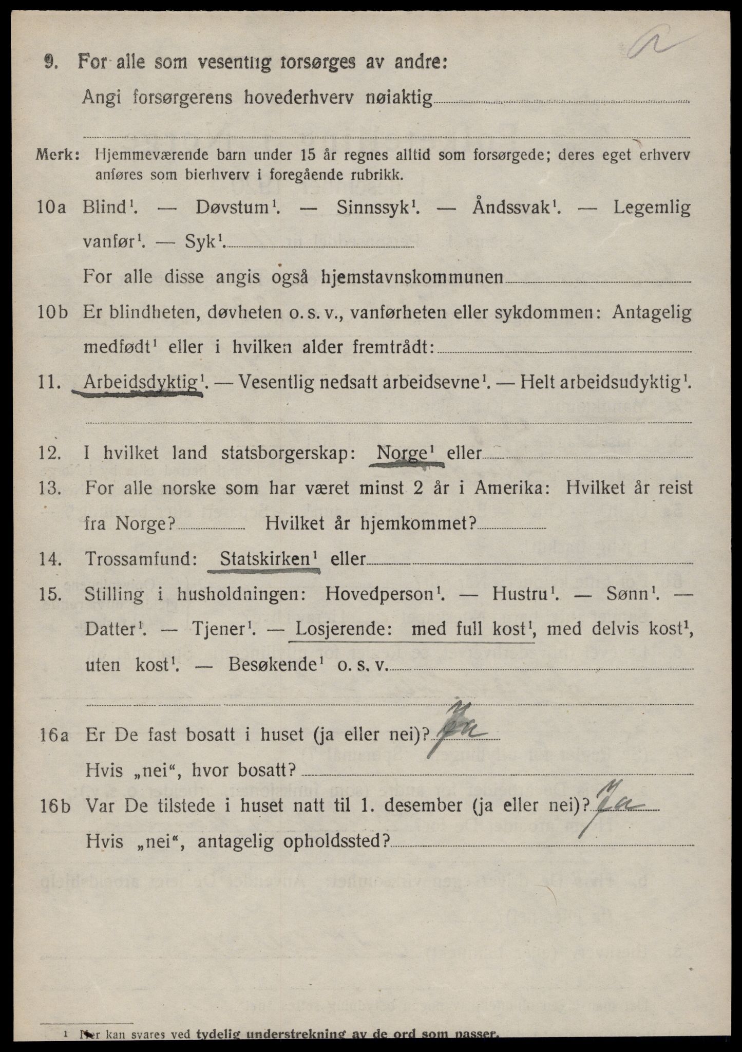 SAT, 1920 census for Bremsnes, 1920, p. 3762
