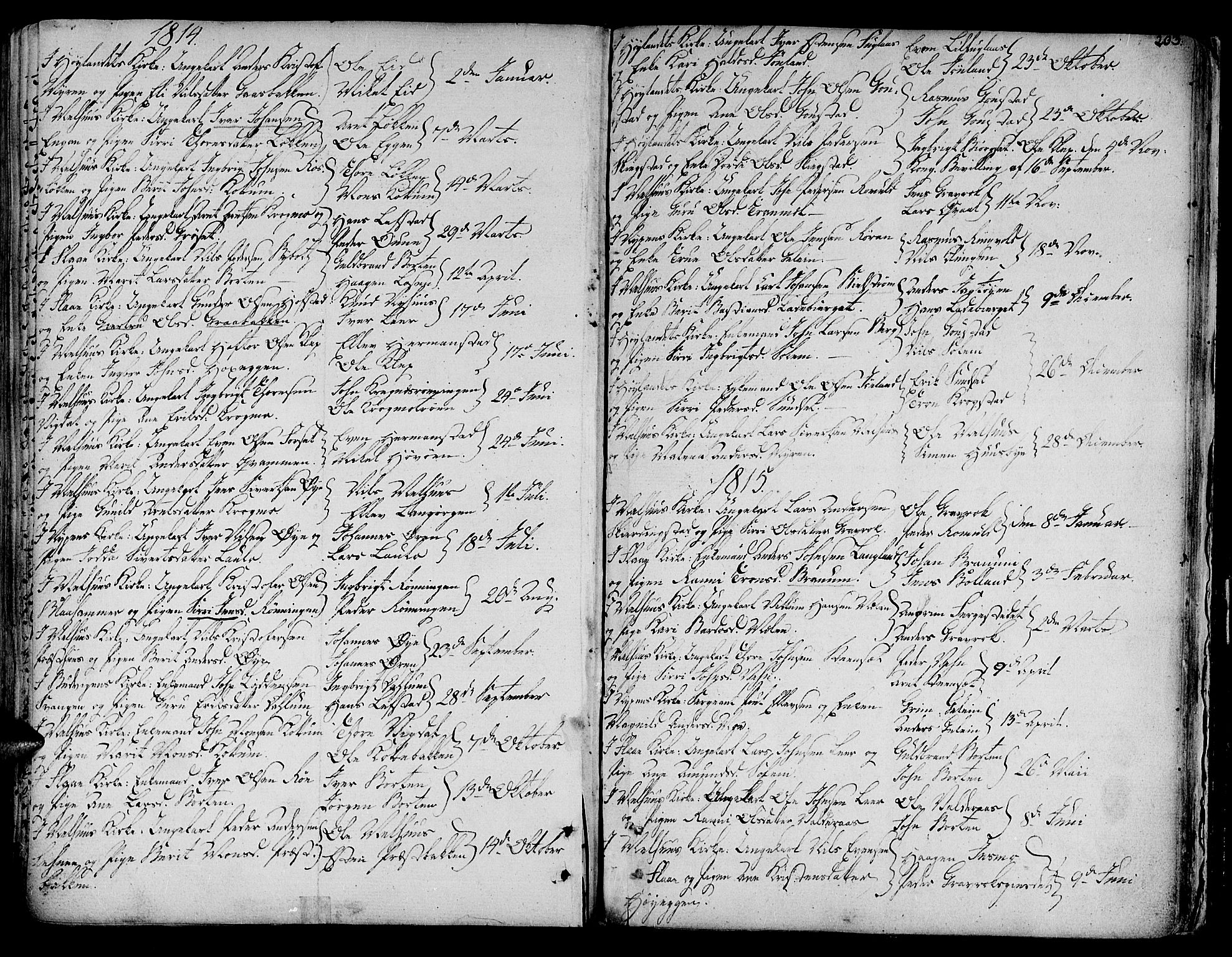 Ministerialprotokoller, klokkerbøker og fødselsregistre - Sør-Trøndelag, SAT/A-1456/691/L1061: Parish register (official) no. 691A02 /1, 1768-1815, p. 203