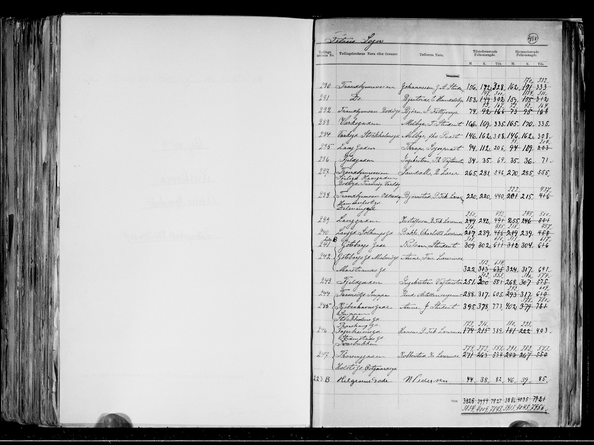 RA, 1891 census for 0301 Kristiania, 1891, p. 141955