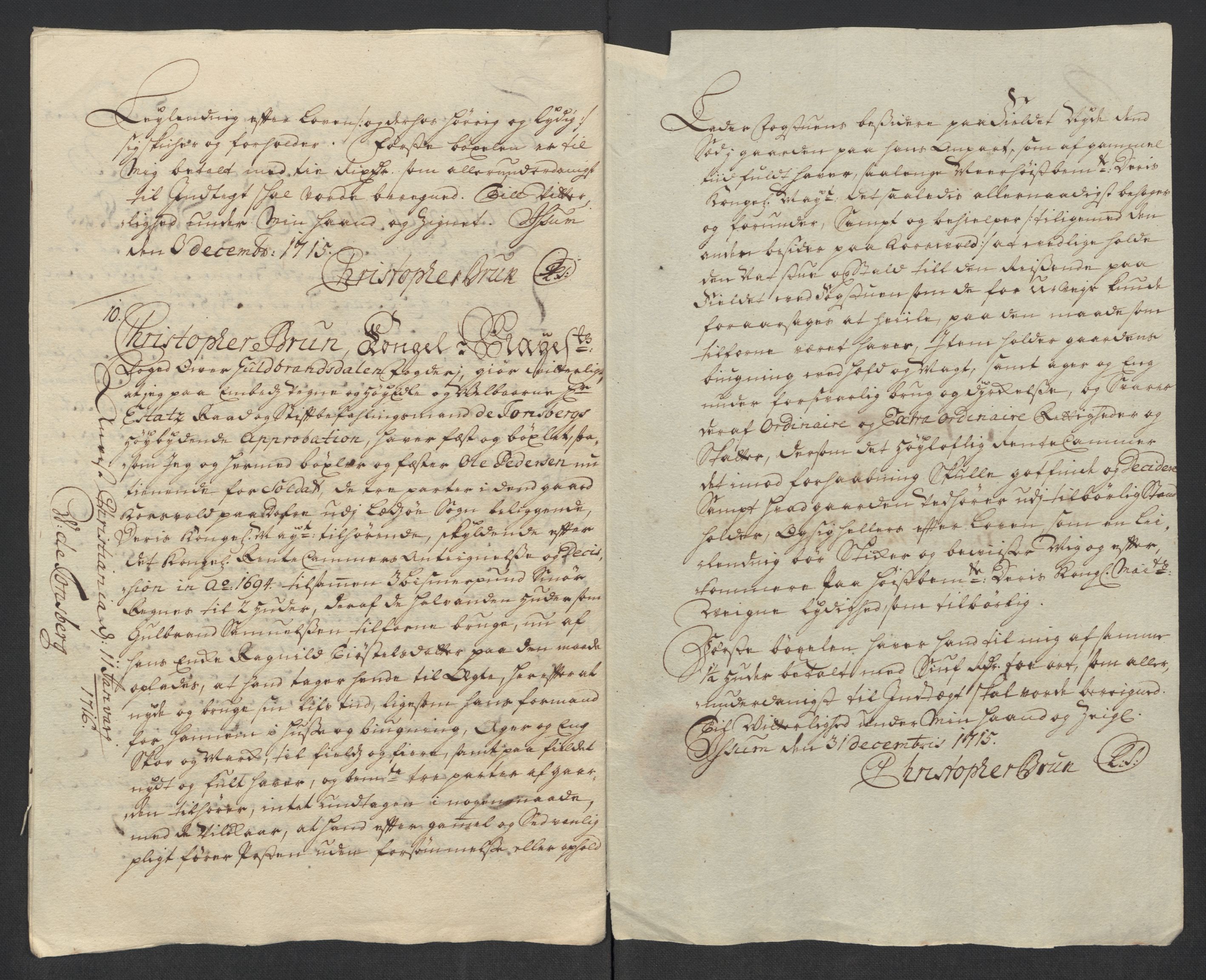 Rentekammeret inntil 1814, Reviderte regnskaper, Fogderegnskap, AV/RA-EA-4092/R17/L1184: Fogderegnskap Gudbrandsdal, 1715, p. 133