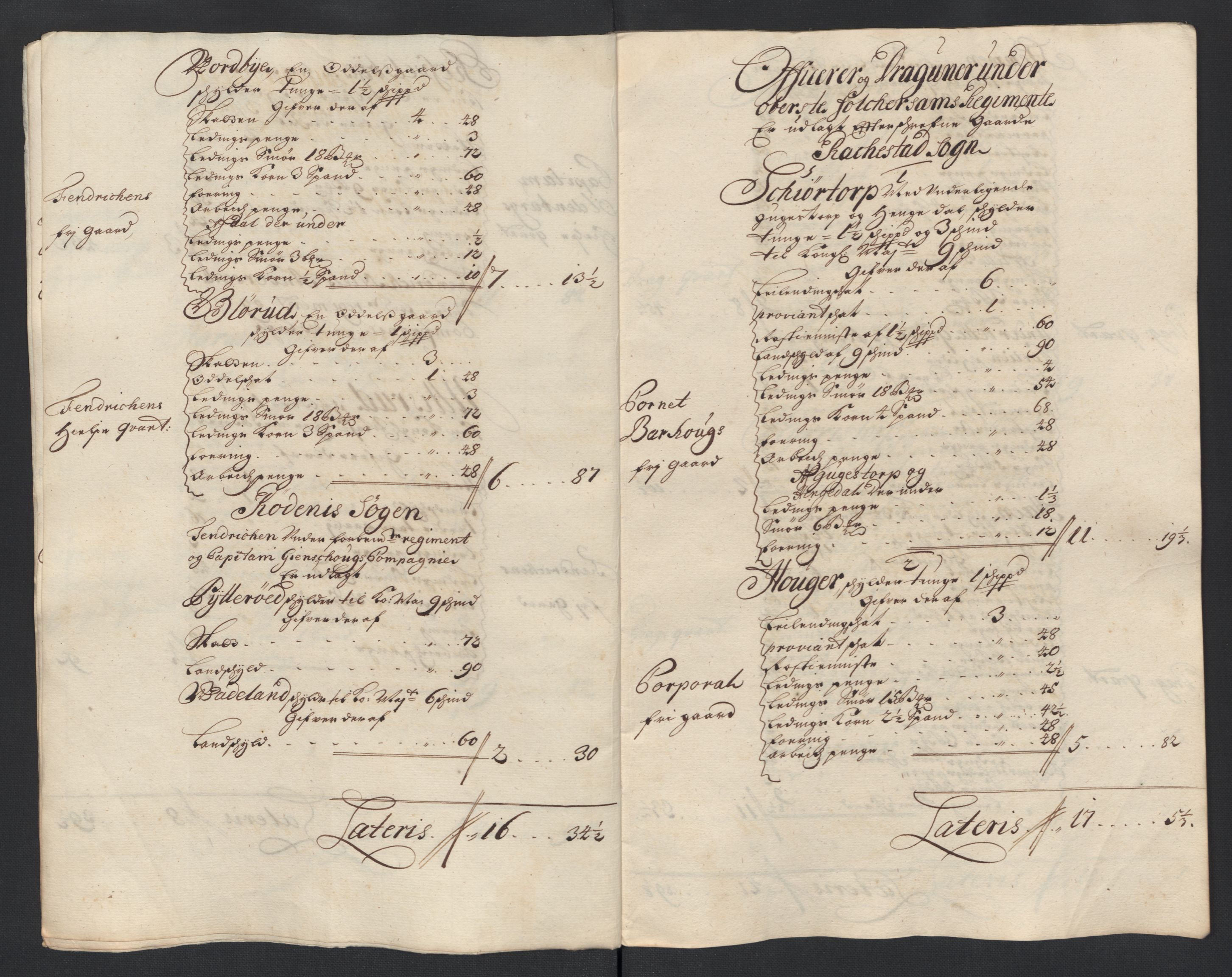 Rentekammeret inntil 1814, Reviderte regnskaper, Fogderegnskap, AV/RA-EA-4092/R07/L0297: Fogderegnskap Rakkestad, Heggen og Frøland, 1705, p. 203