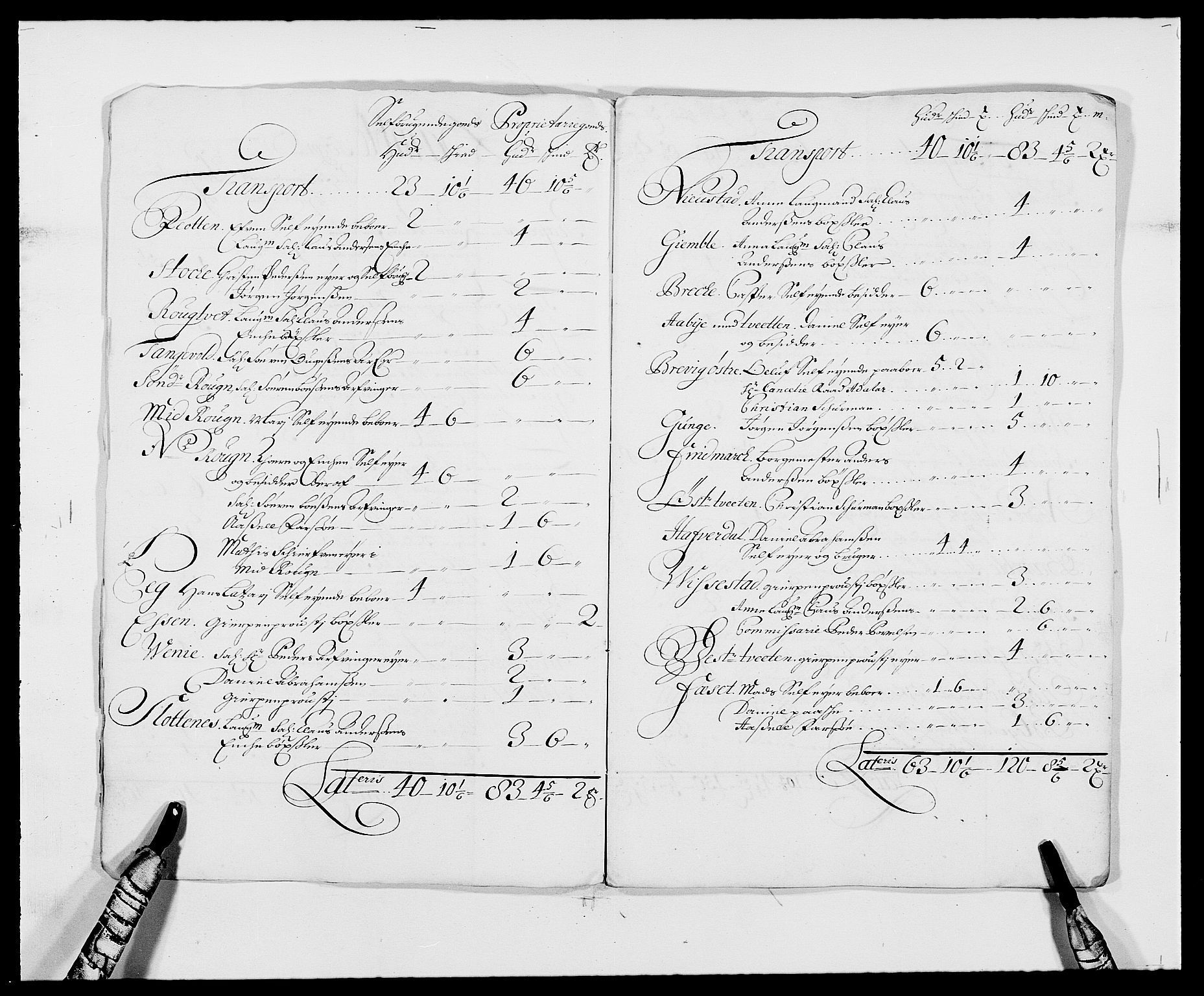 Rentekammeret inntil 1814, Reviderte regnskaper, Fogderegnskap, AV/RA-EA-4092/R34/L2050: Fogderegnskap Bamble, 1688-1691, p. 100