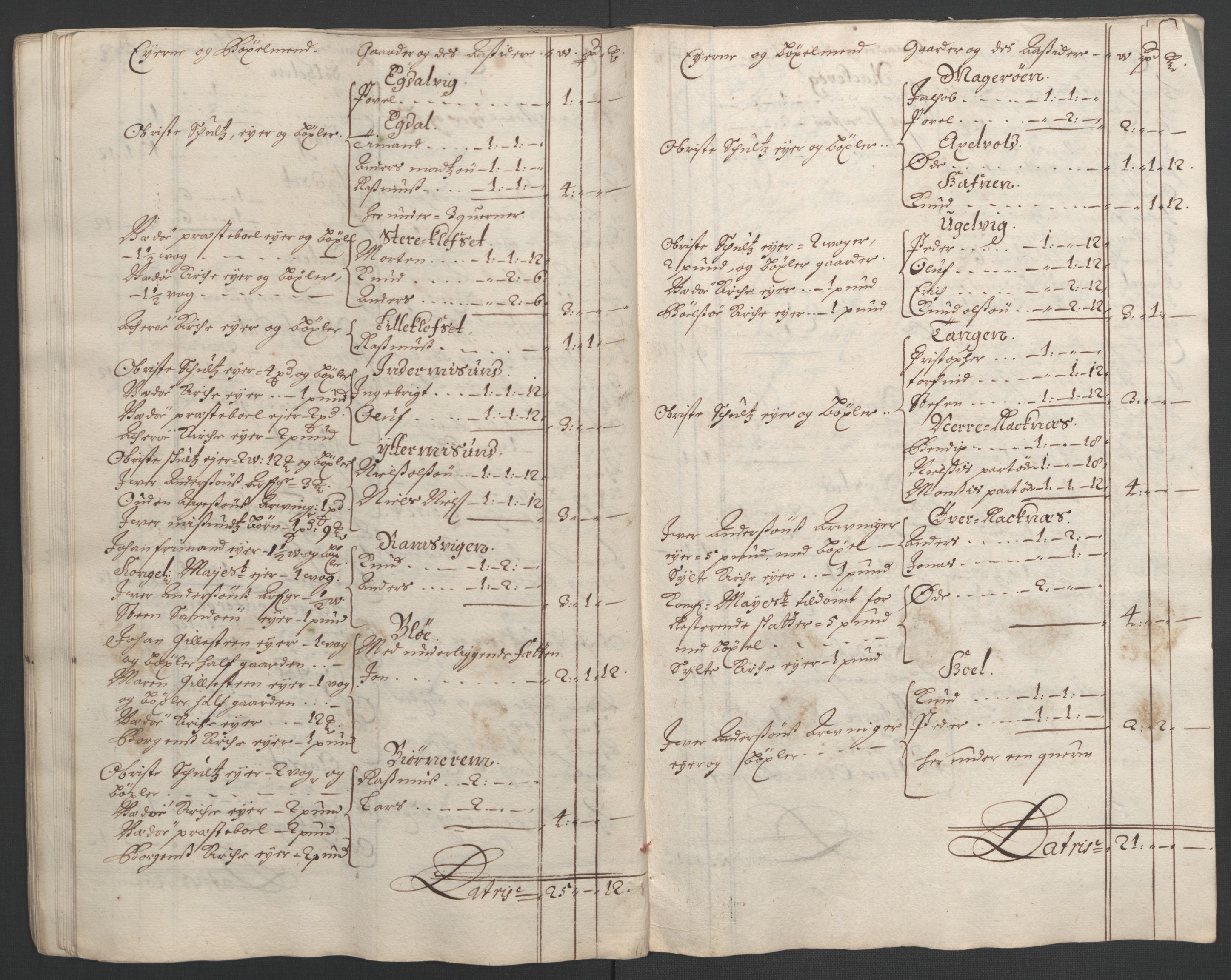 Rentekammeret inntil 1814, Reviderte regnskaper, Fogderegnskap, RA/EA-4092/R55/L3649: Fogderegnskap Romsdal, 1690-1691, p. 48