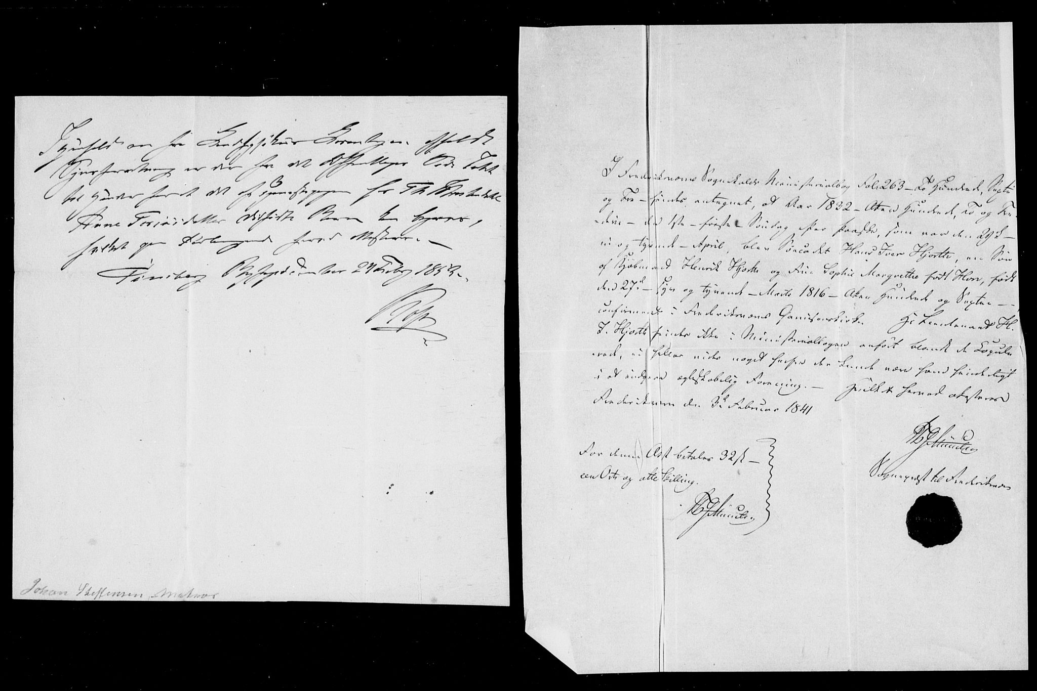 Tønsberg kirkebøker, AV/SAKO-A-330/F/Fa/L0006: Parish register (official) no. I 6, 1836-1844