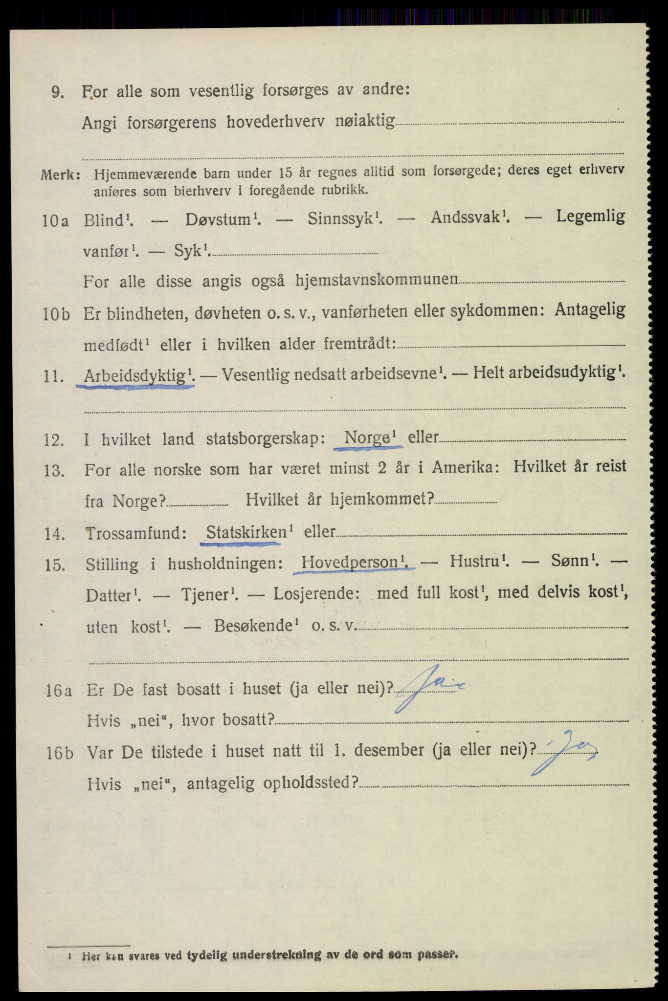 SAH, 1920 census for Øyer, 1920, p. 5357