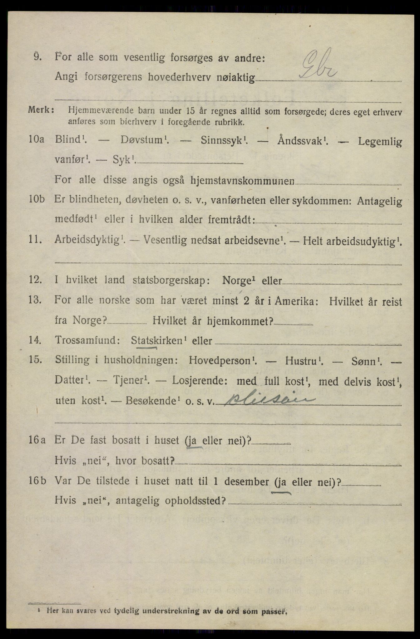 SAKO, 1920 census for Hurum, 1920, p. 6117