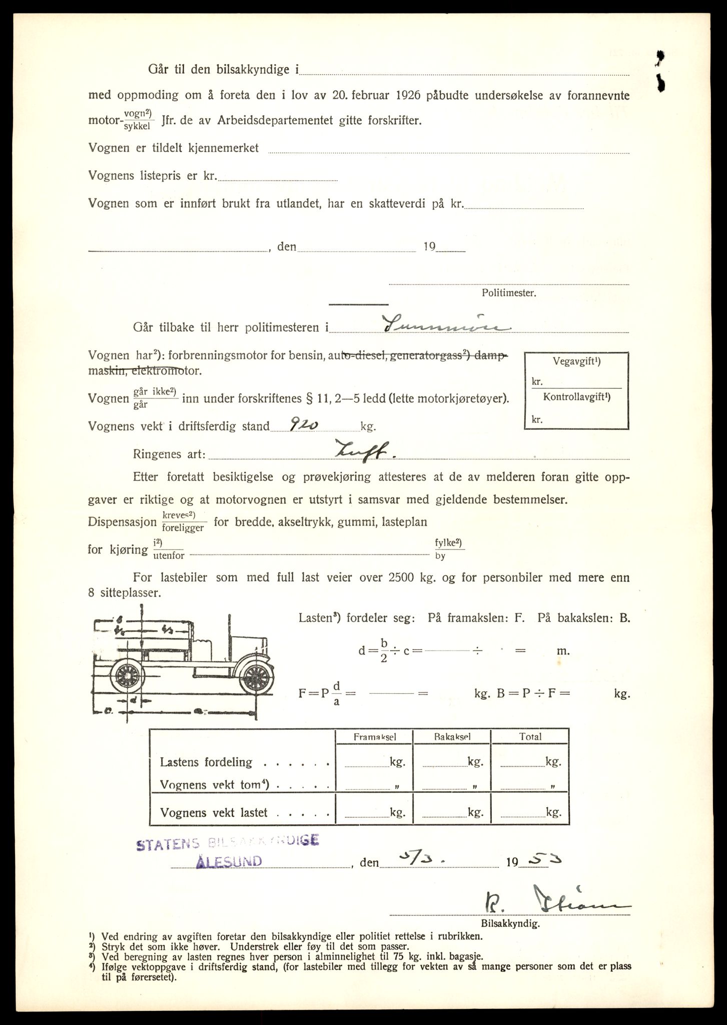 Møre og Romsdal vegkontor - Ålesund trafikkstasjon, AV/SAT-A-4099/F/Fe/L0043: Registreringskort for kjøretøy T 14080 - T 14204, 1927-1998, p. 458