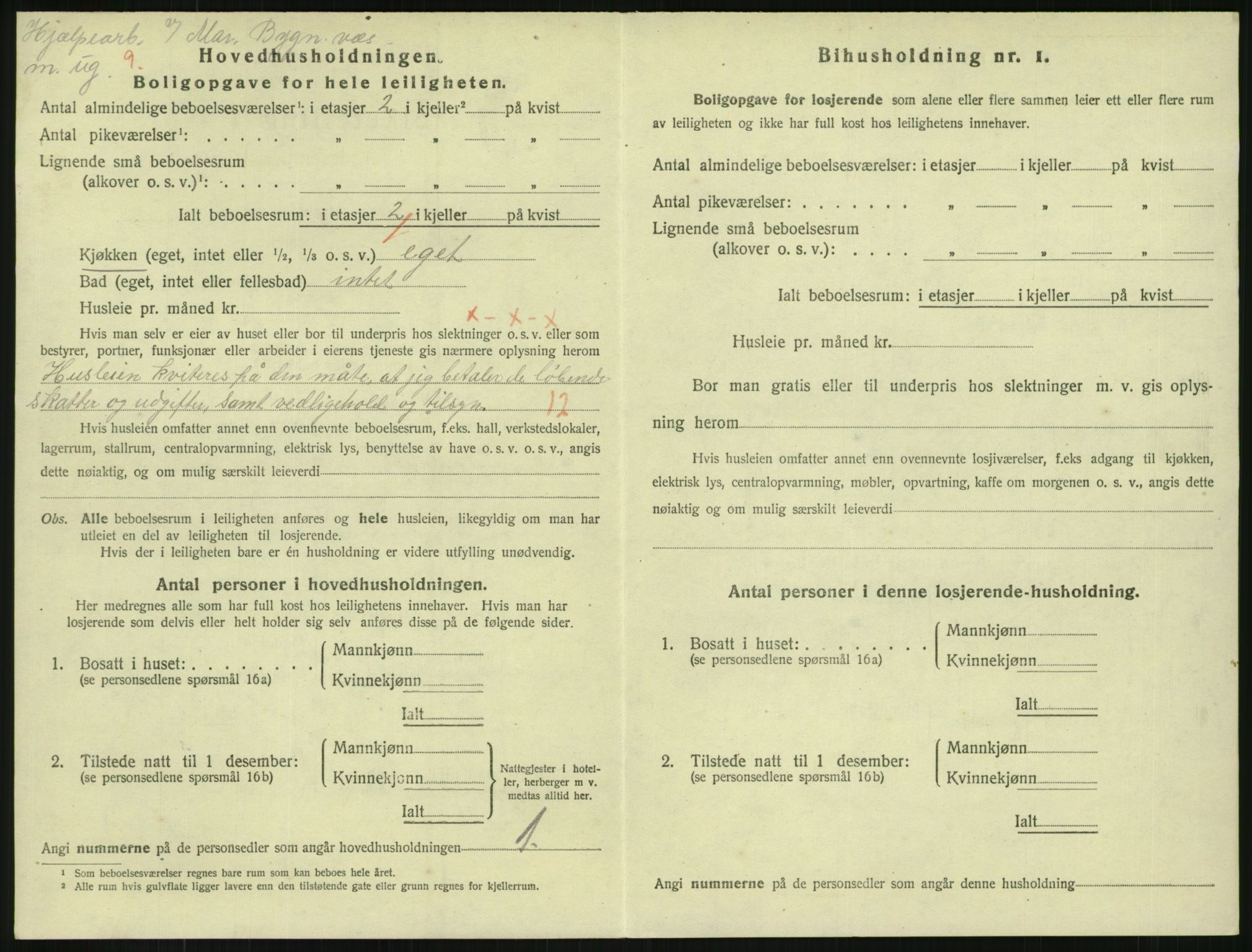 SAKO, 1920 census for Horten, 1920, p. 7084