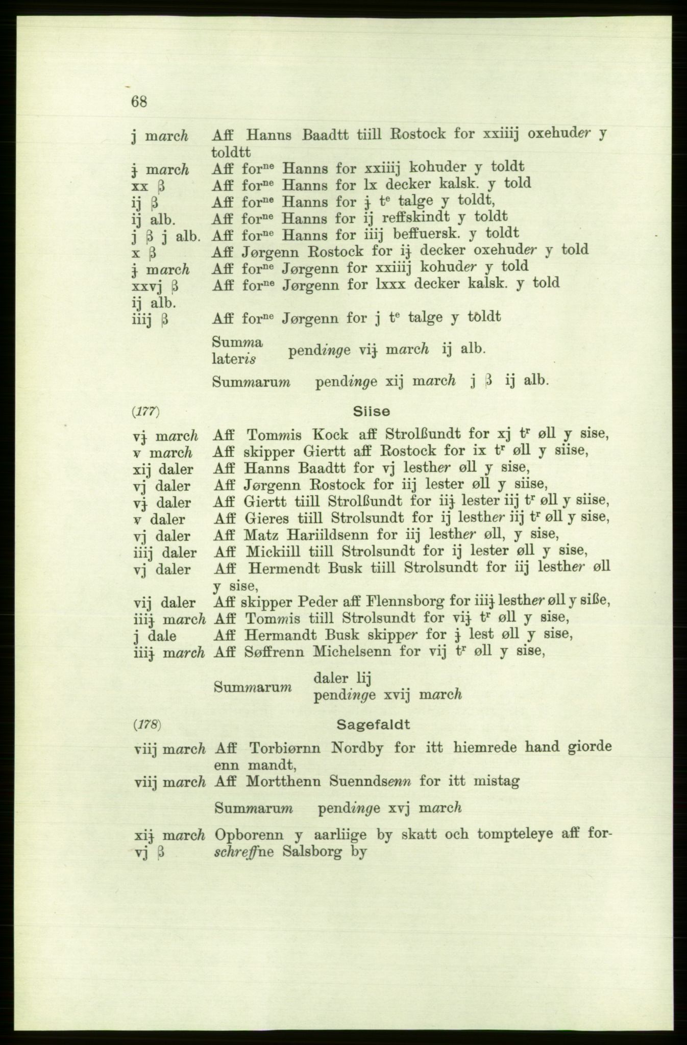 Publikasjoner utgitt av Arkivverket, PUBL/PUBL-001/C/0001: Bind 1: Rekneskap for Akershus len 1557-1558, 1557-1558, p. 68