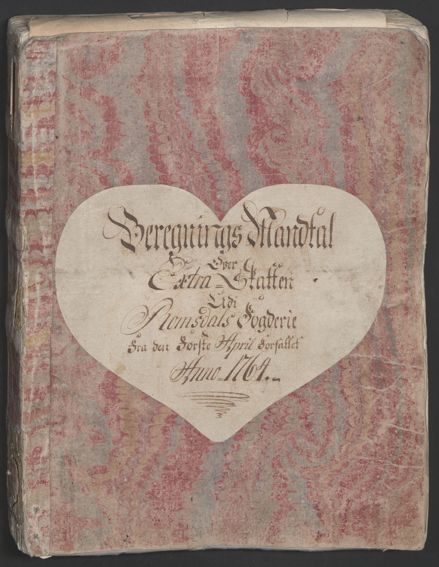 Rentekammeret inntil 1814, Realistisk ordnet avdeling, AV/RA-EA-4070/Ol/L0020/0001: [Gg 10]: Ekstraskatten, 23.09.1762. Romsdal, Strinda, Selbu, Inderøy. / Romsdal, 1764, p. 2