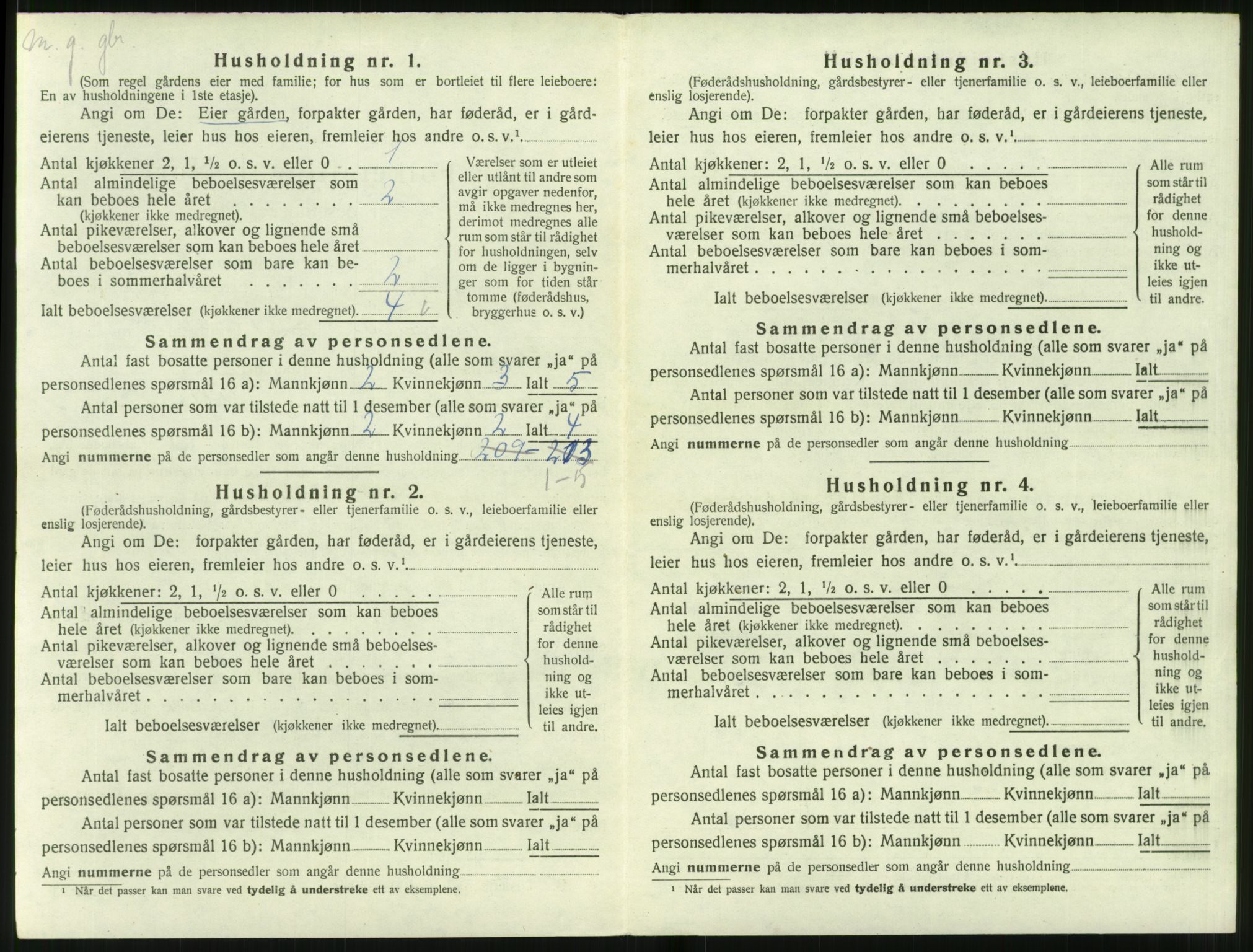 SAT, 1920 census for Vartdal, 1920, p. 150