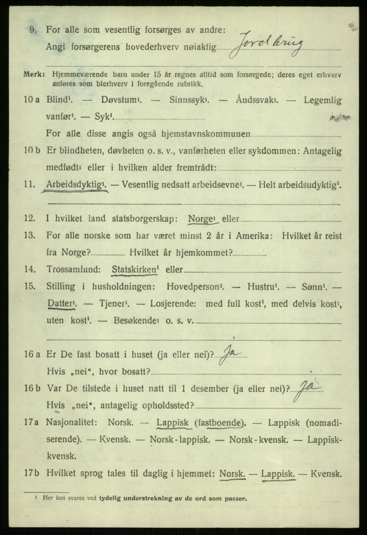 SATØ, 1920 census for Ibestad, 1920, p. 6767