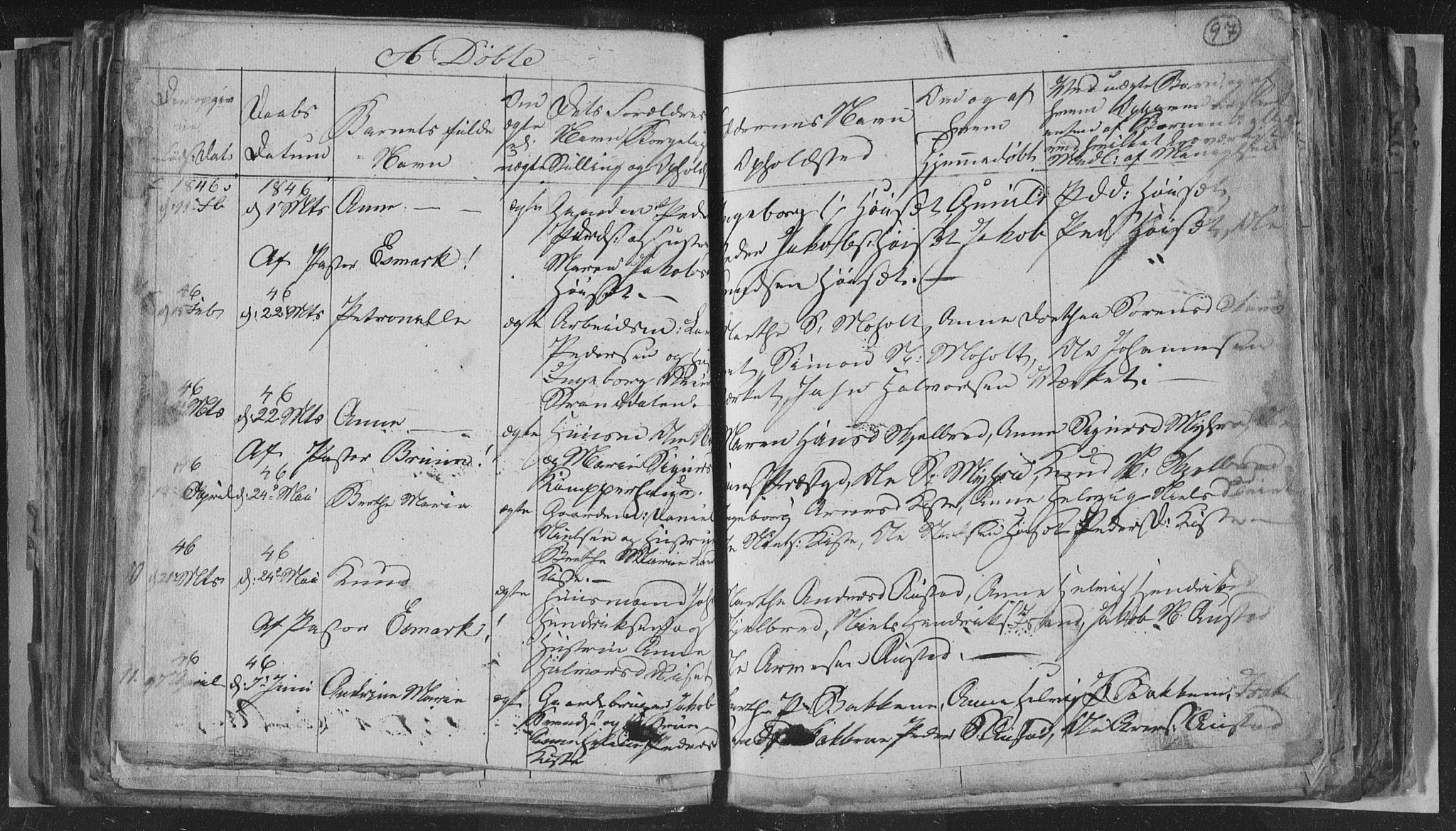 Siljan kirkebøker, SAKO/A-300/G/Ga/L0001: Parish register (copy) no. 1, 1827-1847, p. 97