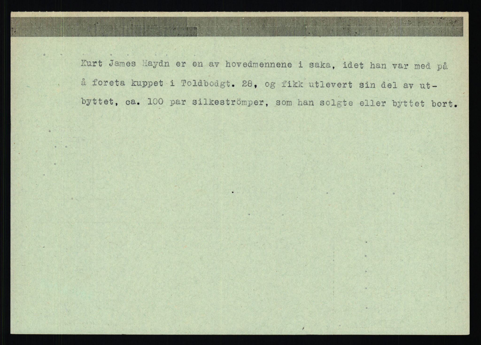 Statspolitiet - Hovedkontoret / Osloavdelingen, AV/RA-S-1329/C/Ca/L0006: Hanche - Hokstvedt, 1943-1945, p. 2835