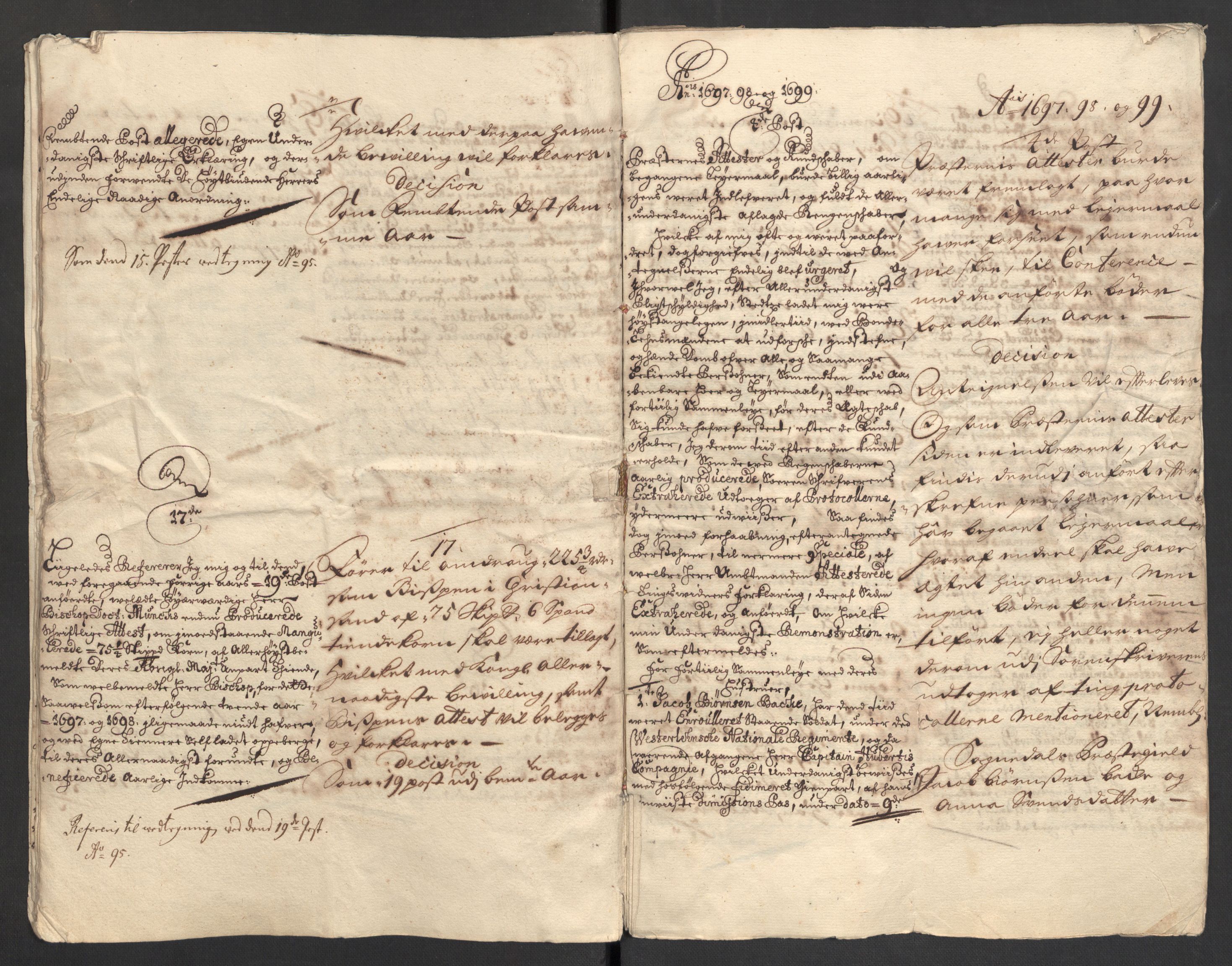 Rentekammeret inntil 1814, Reviderte regnskaper, Fogderegnskap, AV/RA-EA-4092/R46/L2730: Fogderegnskap Jæren og Dalane, 1699, p. 223