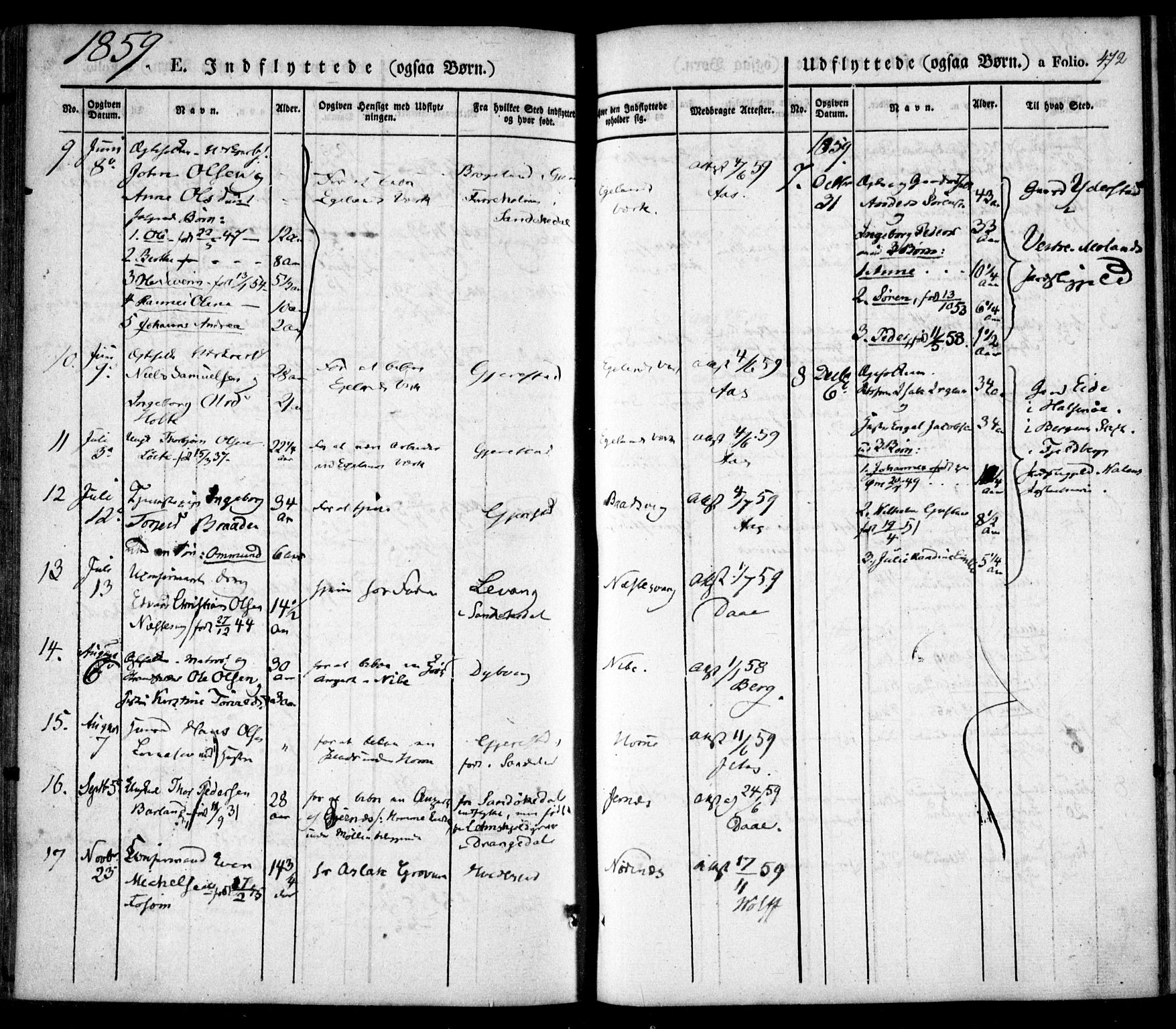 Søndeled sokneprestkontor, SAK/1111-0038/F/Fa/L0002: Parish register (official) no. A 2, 1839-1860, p. 472