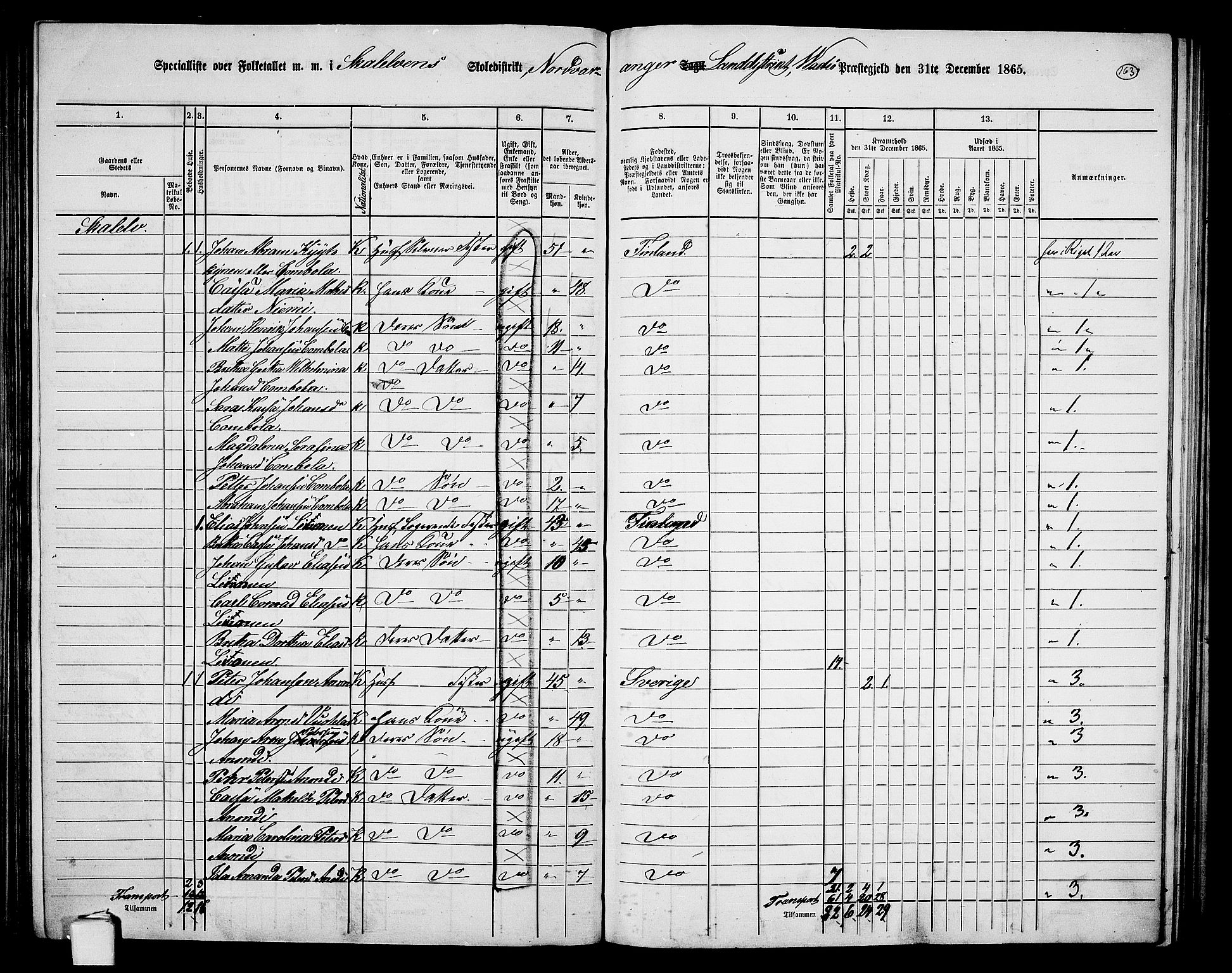 RA, 1865 census for Vadsø/Nord-Varanger, 1865, p. 10