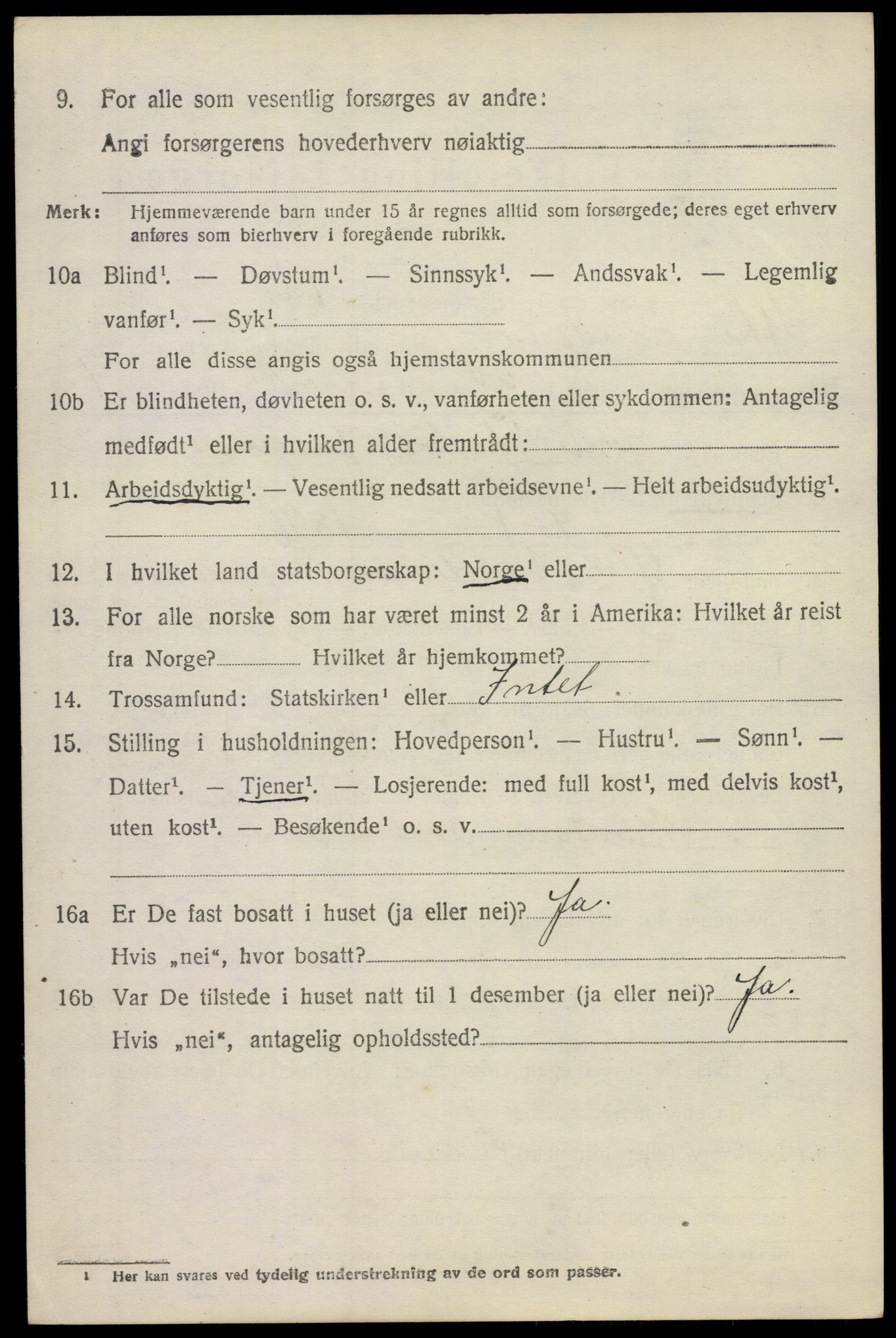 SAKO, 1920 census for Ytre Sandsvær, 1920, p. 4389