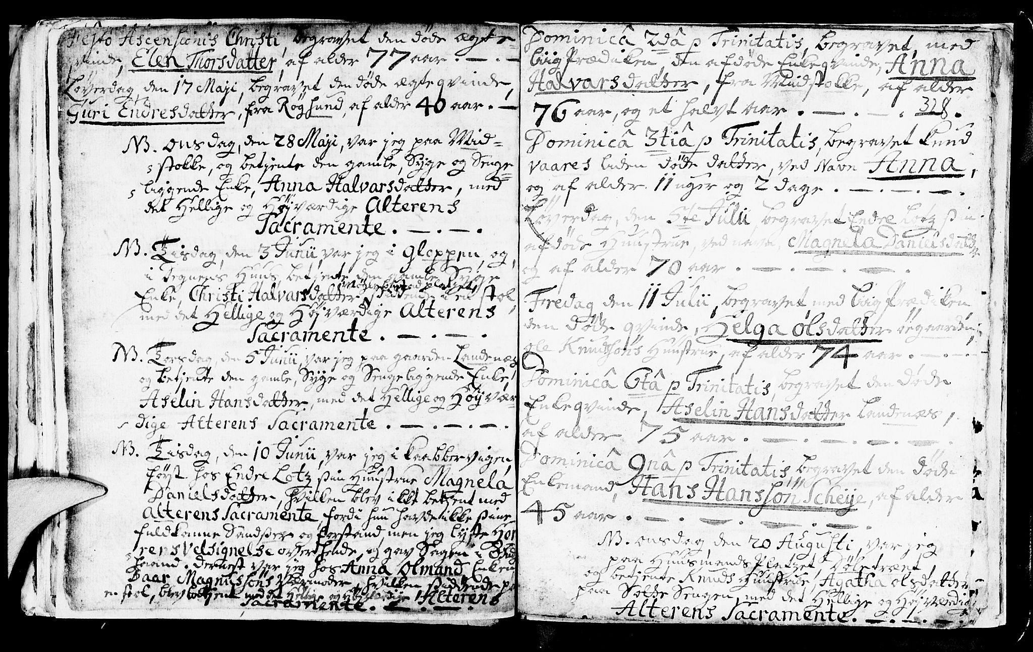 Avaldsnes sokneprestkontor, AV/SAST-A -101851/H/Ha/Haa/L0001: Parish register (official) no. A 1, 1711-1764, p. 328