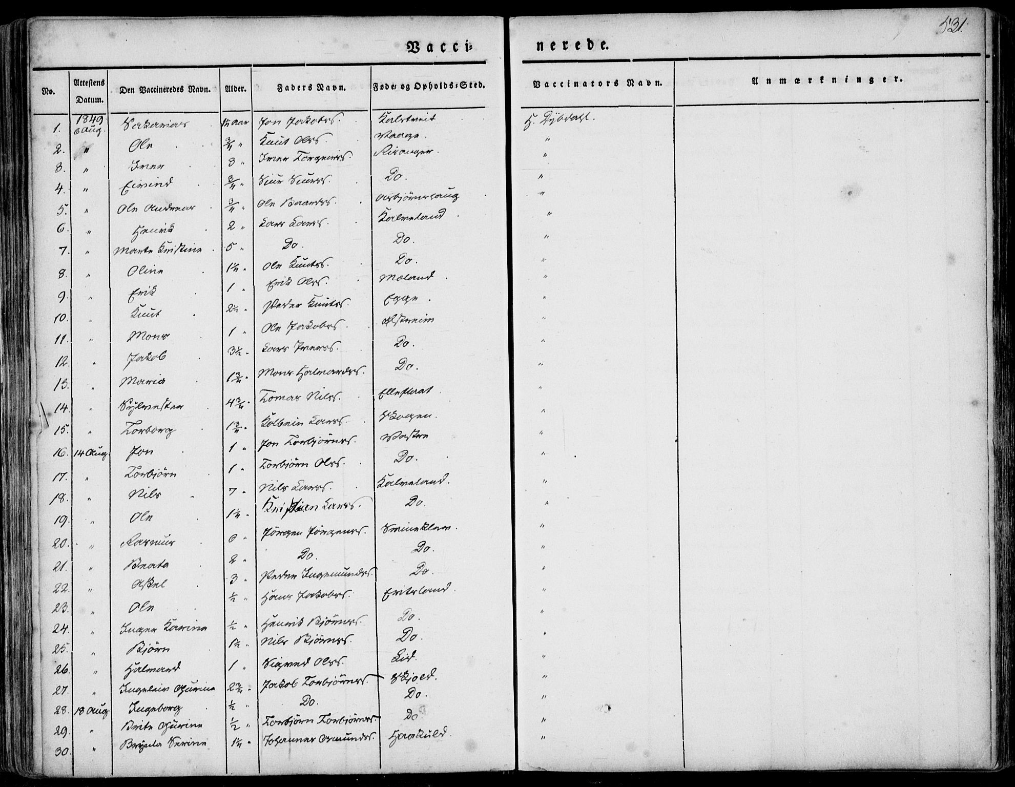 Skjold sokneprestkontor, SAST/A-101847/H/Ha/Haa/L0006: Parish register (official) no. A 6.2, 1835-1858, p. 531