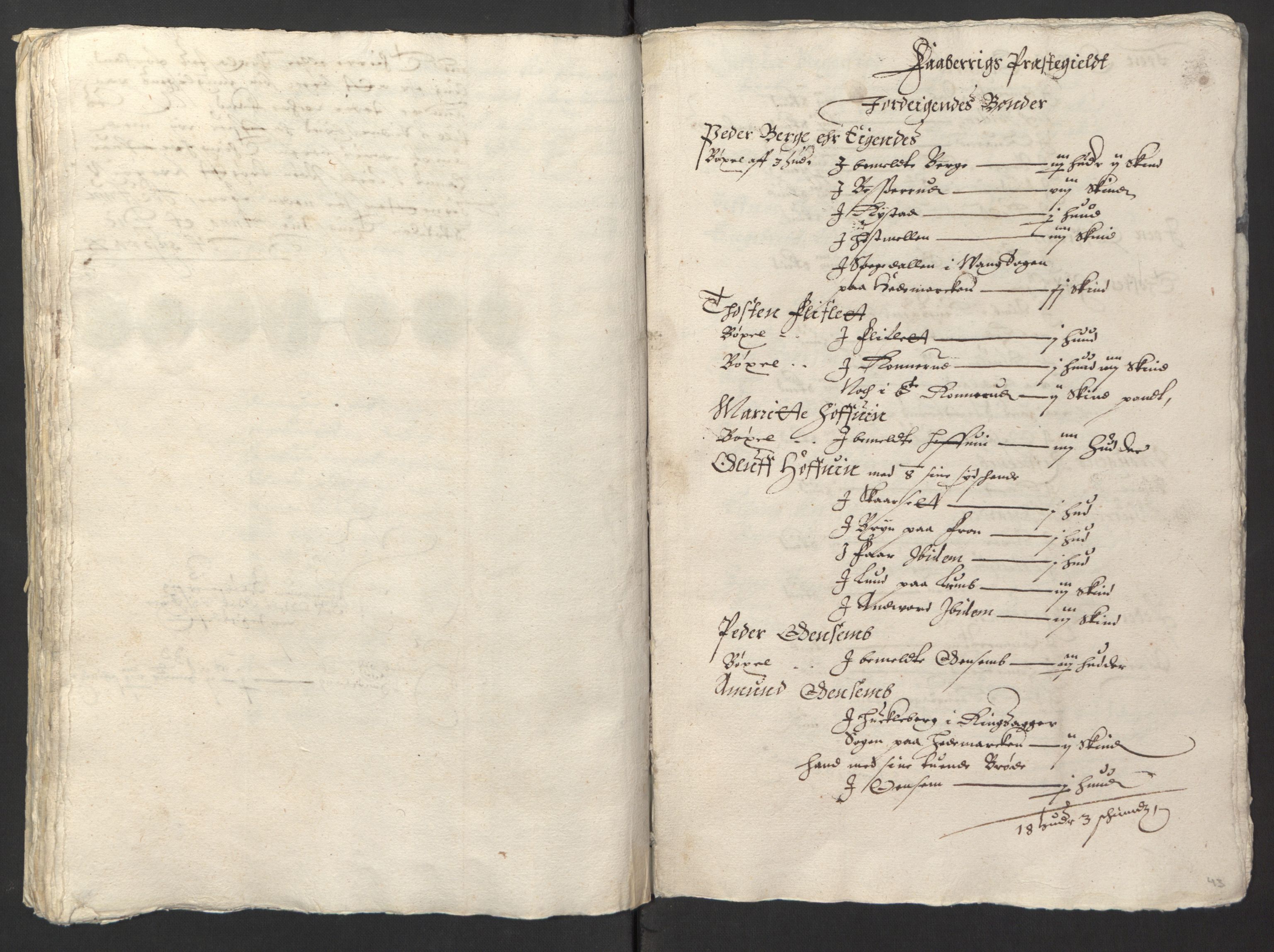 Stattholderembetet 1572-1771, AV/RA-EA-2870/Ek/L0008/0002: Jordebøker til utlikning av rosstjeneste 1624-1626: / Odelsjordebøker for Akershus len, 1624-1626, p. 206