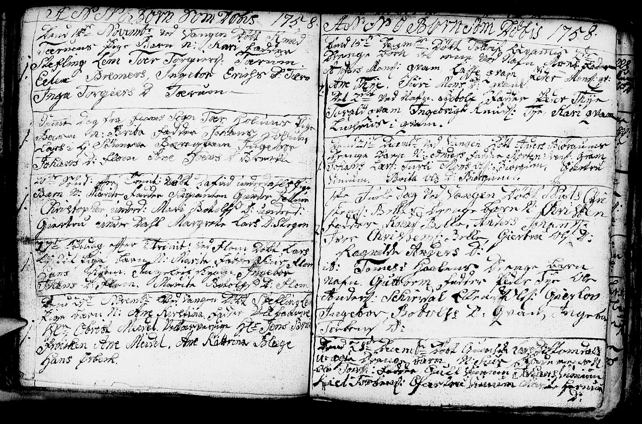 Aurland sokneprestembete, AV/SAB-A-99937/H/Ha/Haa/L0003: Parish register (official) no. A 3, 1735-1761, p. 96
