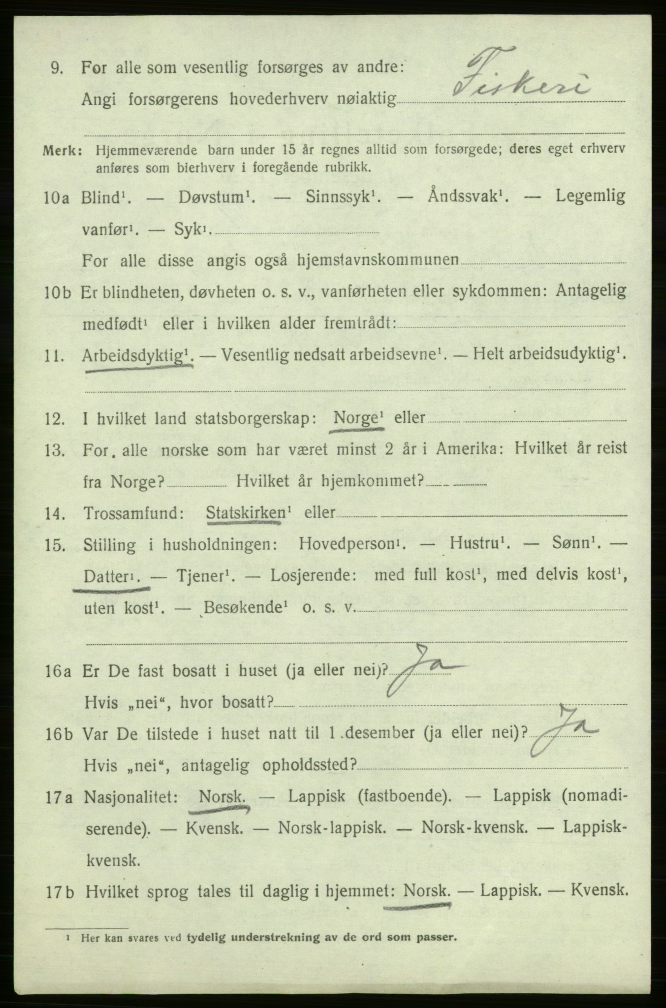 SATØ, 1920 census for Måsøy, 1920, p. 2335