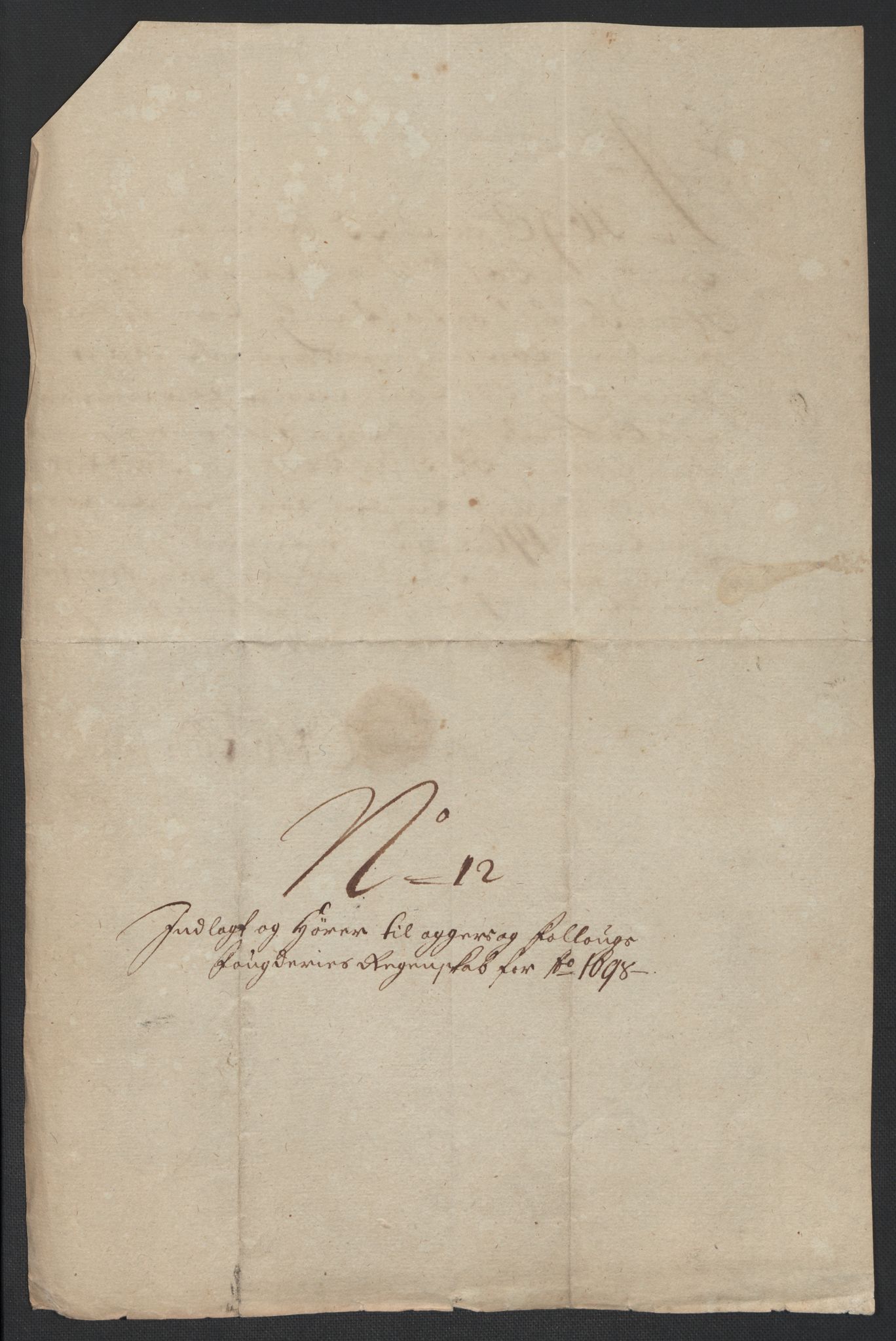 Rentekammeret inntil 1814, Reviderte regnskaper, Fogderegnskap, AV/RA-EA-4092/R10/L0441: Fogderegnskap Aker og Follo, 1698, p. 194