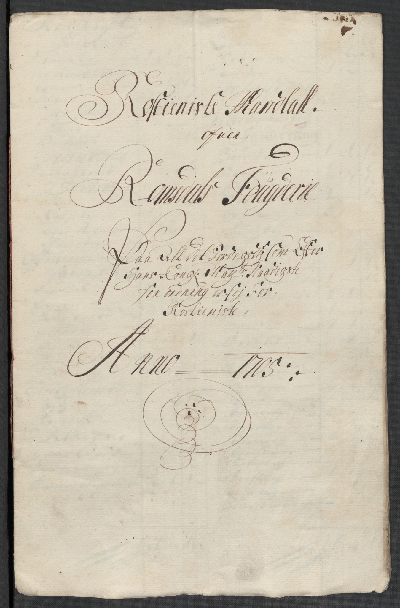 Rentekammeret inntil 1814, Reviderte regnskaper, Fogderegnskap, RA/EA-4092/R55/L3656: Fogderegnskap Romsdal, 1703-1705, p. 501