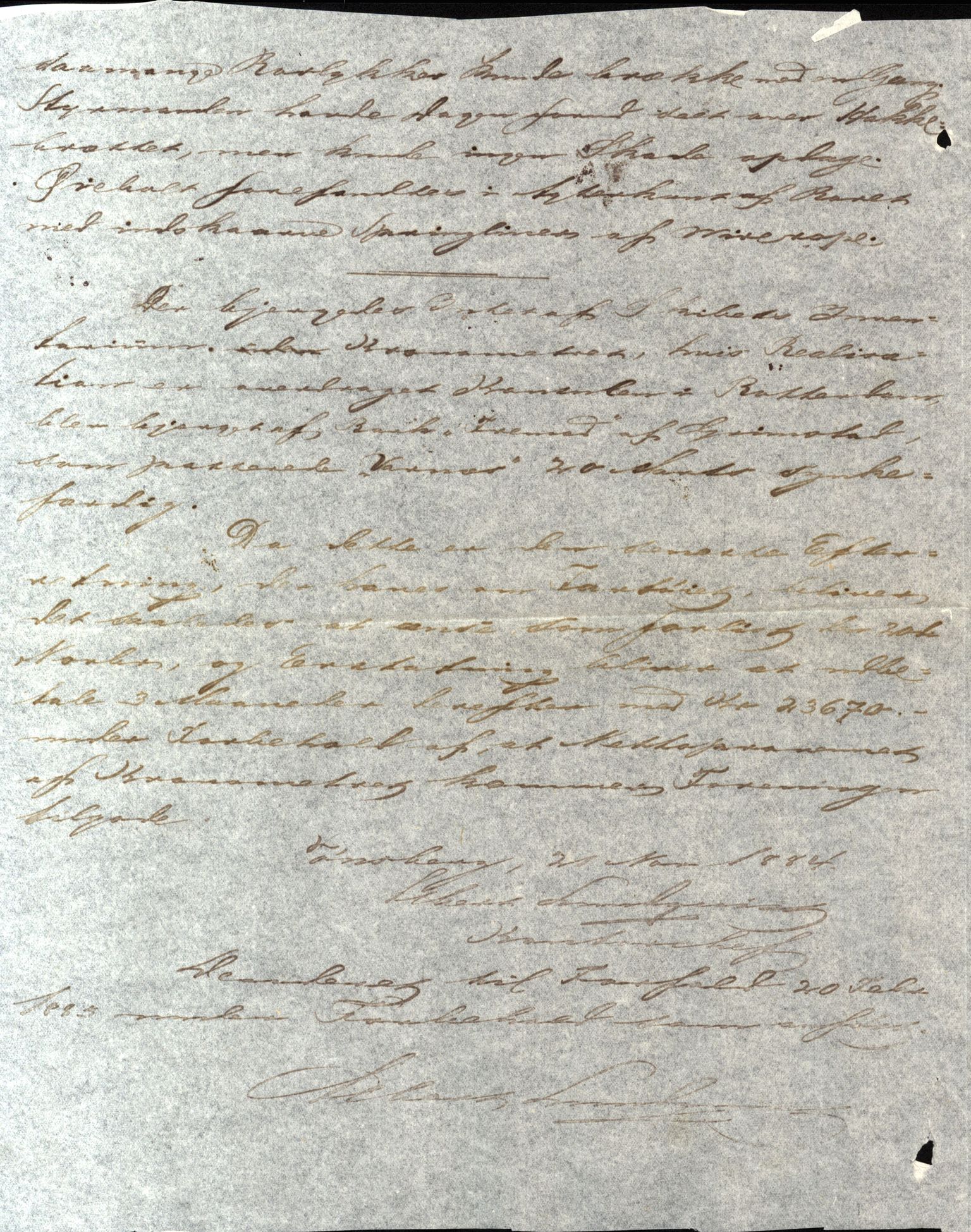 Pa 63 - Østlandske skibsassuranceforening, VEMU/A-1079/G/Ga/L0017/0009: Havaridokumenter / Agnese, Agnes, Adelphia, Kvik, Varnæs, 1884, p. 87