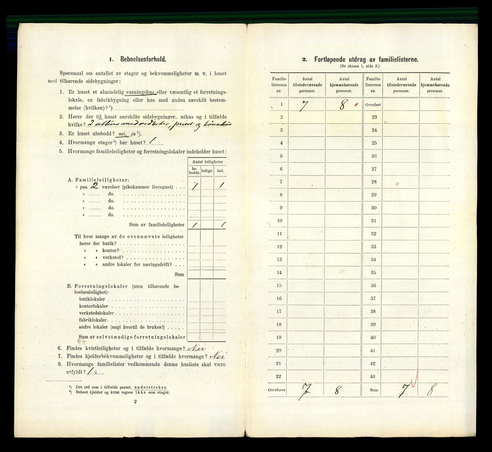 RA, 1910 census for Moss, 1910, p. 1166