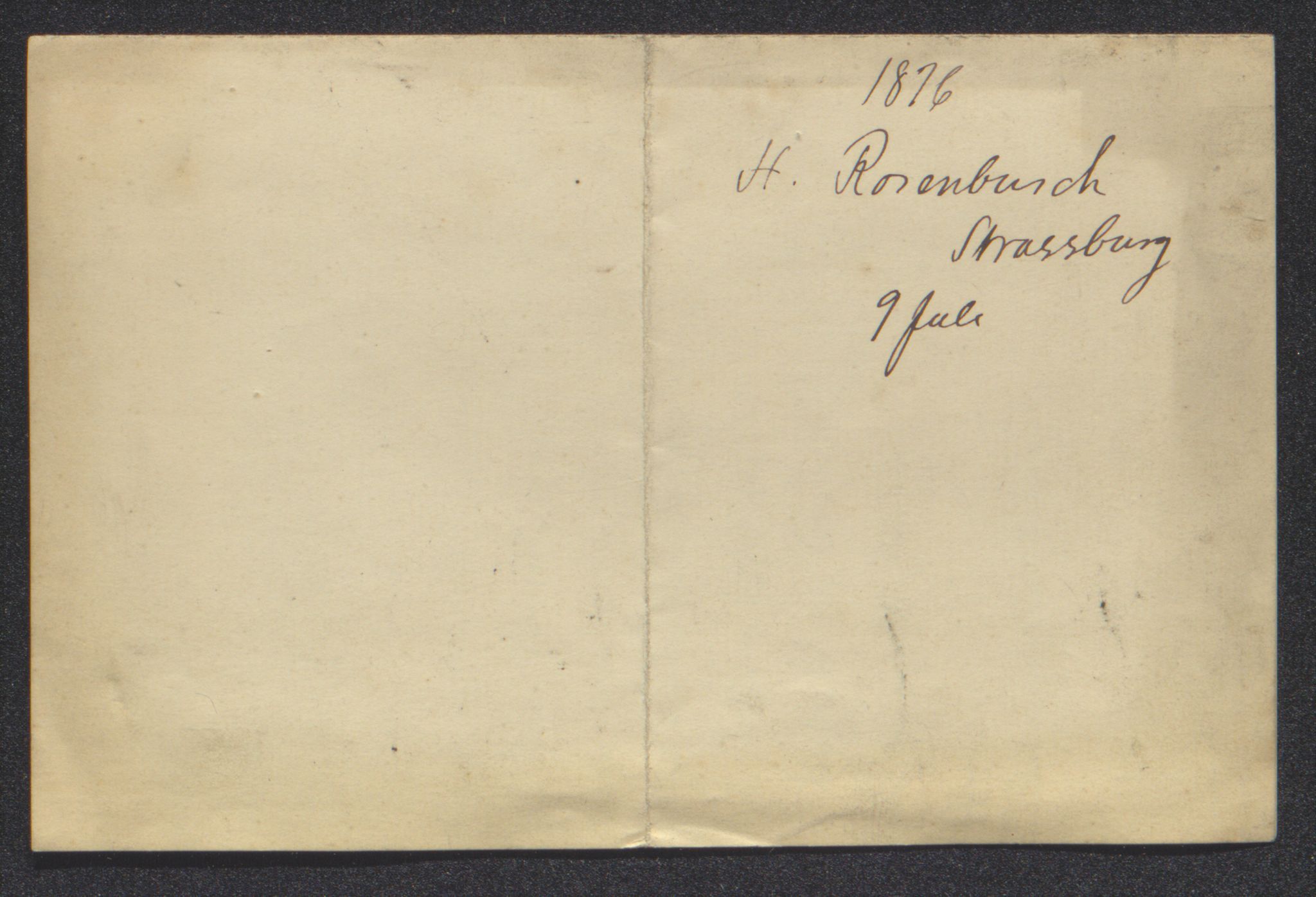 Tromsø Museum, AV/SATØ-S-0162/D/Db/L0032: Journalsaker og innkomne brev, 1872-1878, p. 393