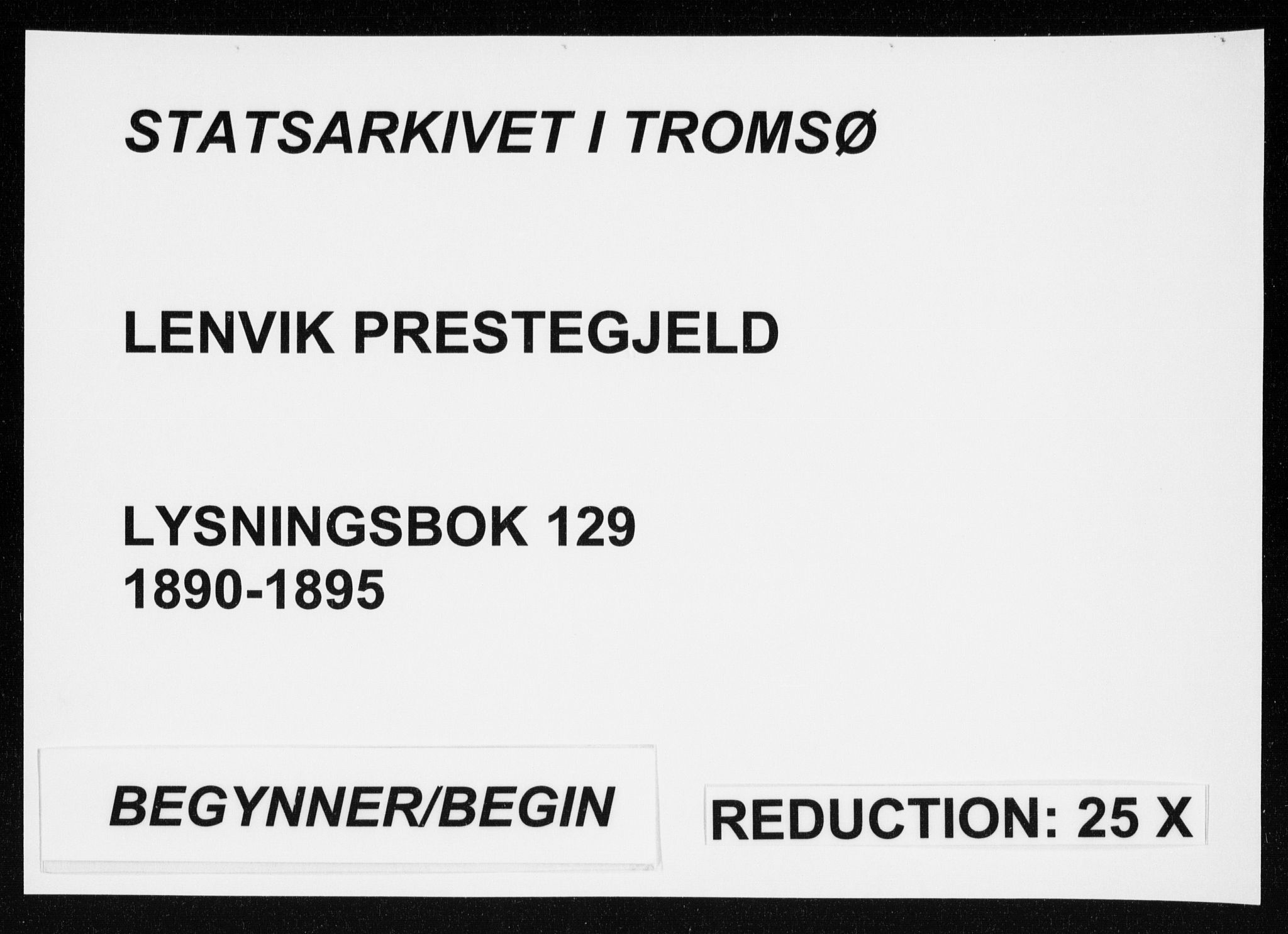 Lenvik sokneprestembete, SATØ/S-1310/I/Ie/L0129: Banns register no. 129, 1890-1895